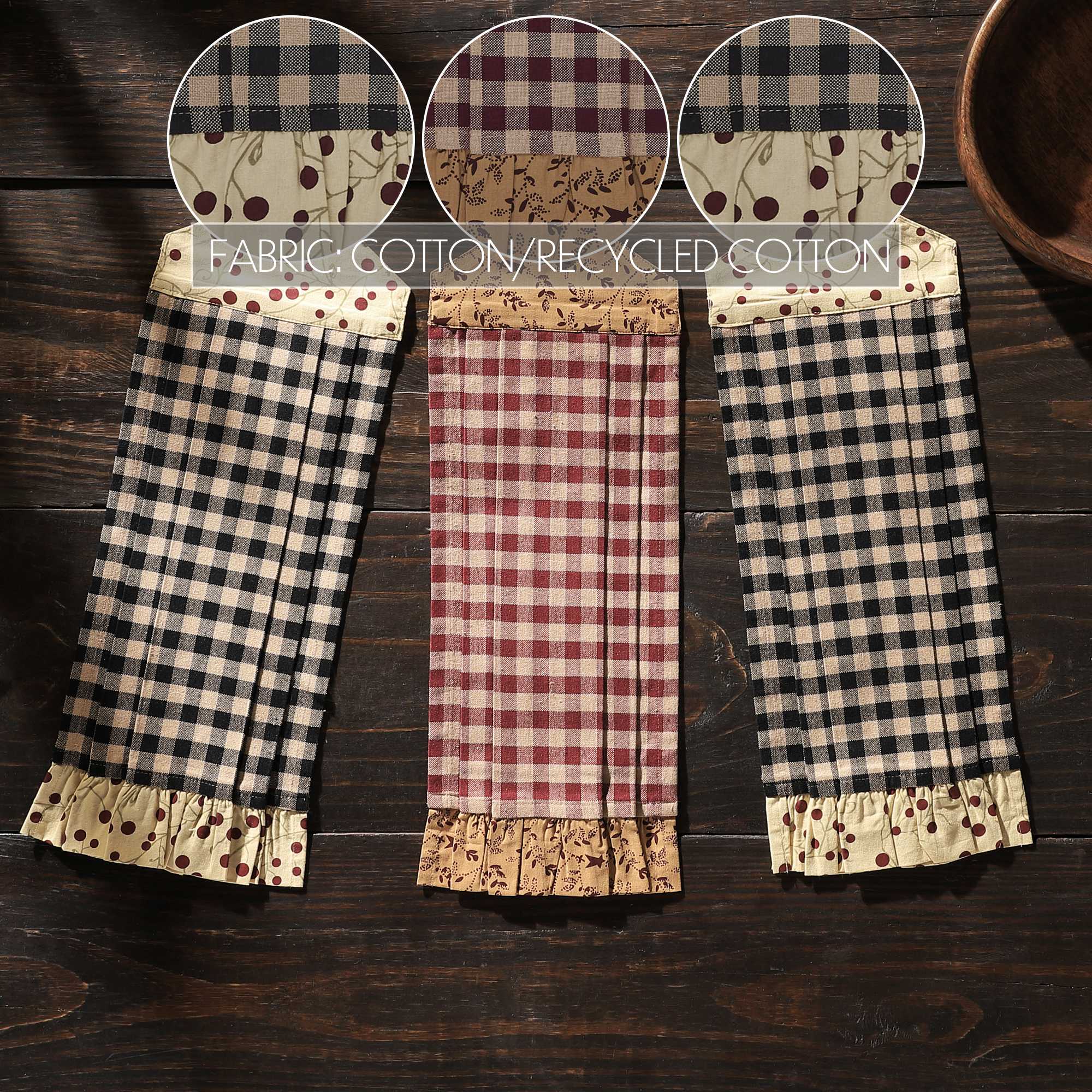 Pip Vinestar Button Loop Tea Towel Set of 3 - Image 4