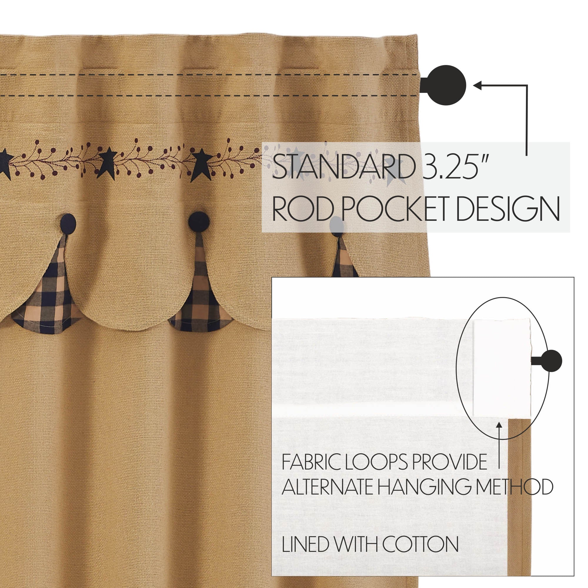 Pip Vinestar Long Panel Curtains - Image 3