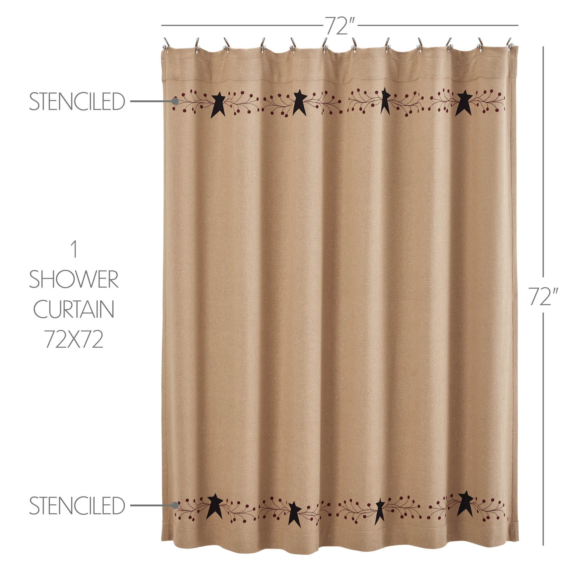 Pip Vinestar Shower Curtain - Image 2