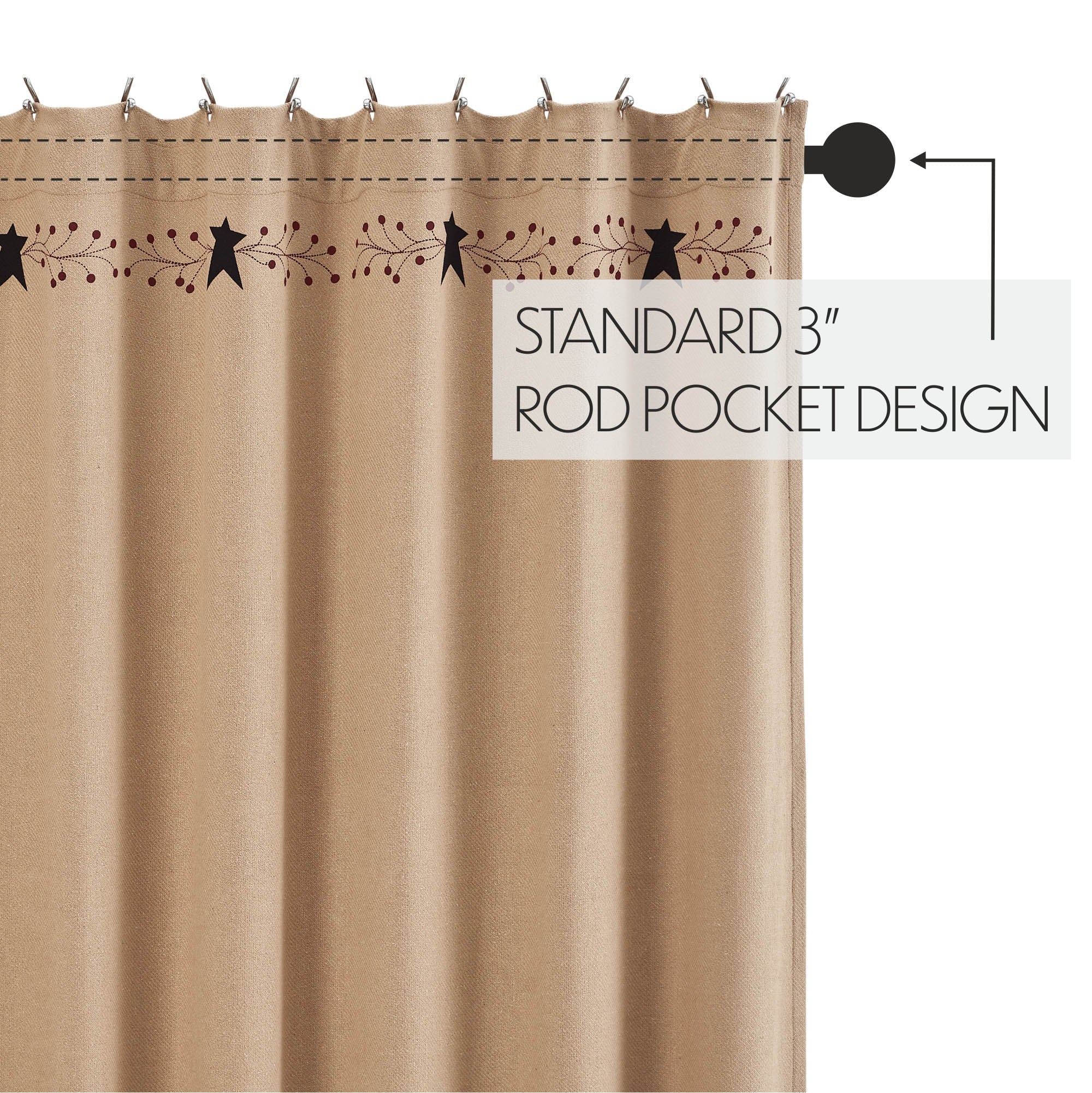 Pip Vinestar Shower Curtain - Image 4