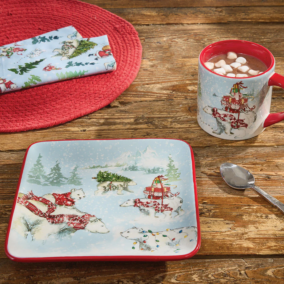 Polar Bears Believe Dinnerware