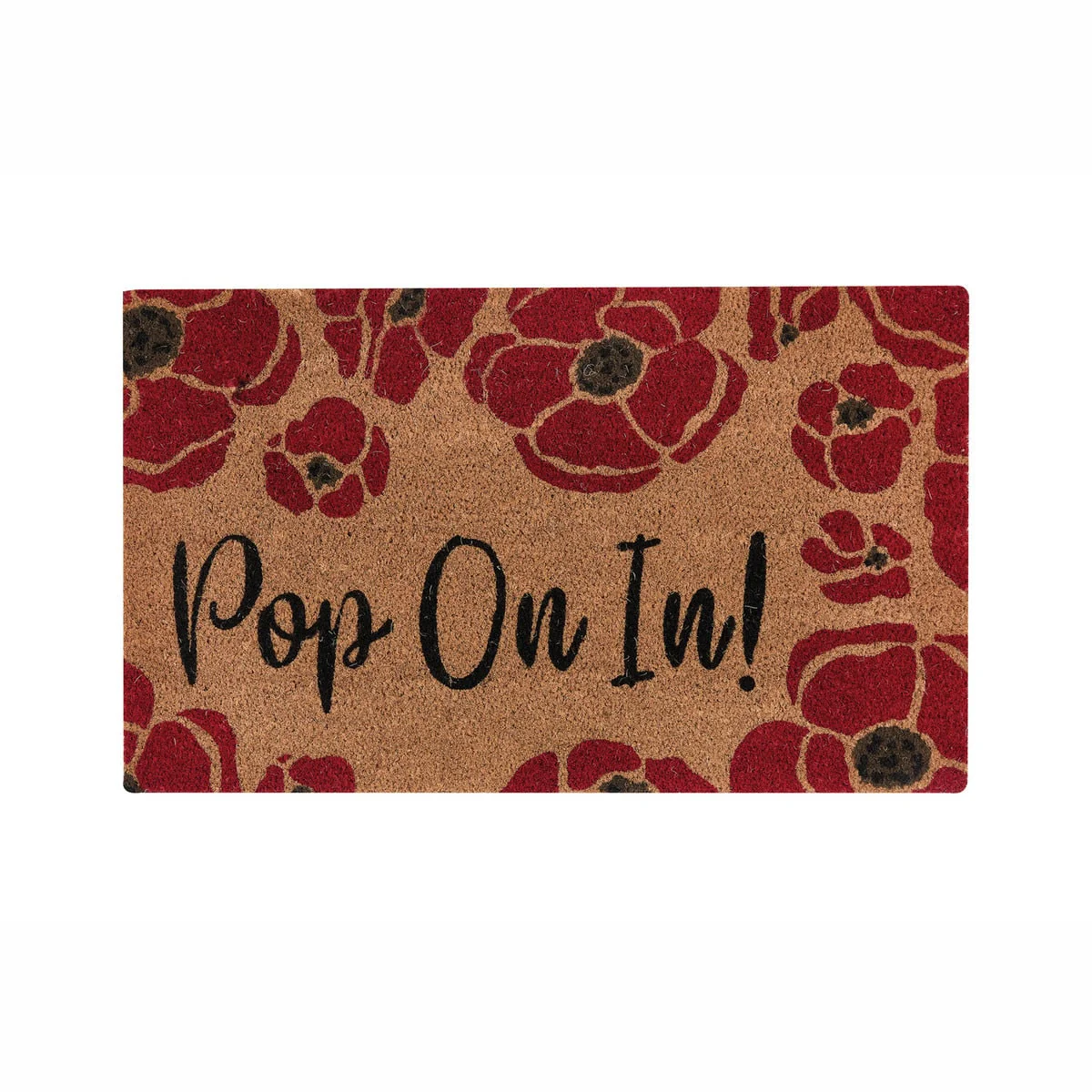 Poppy Flowers Door Mat - Image 2