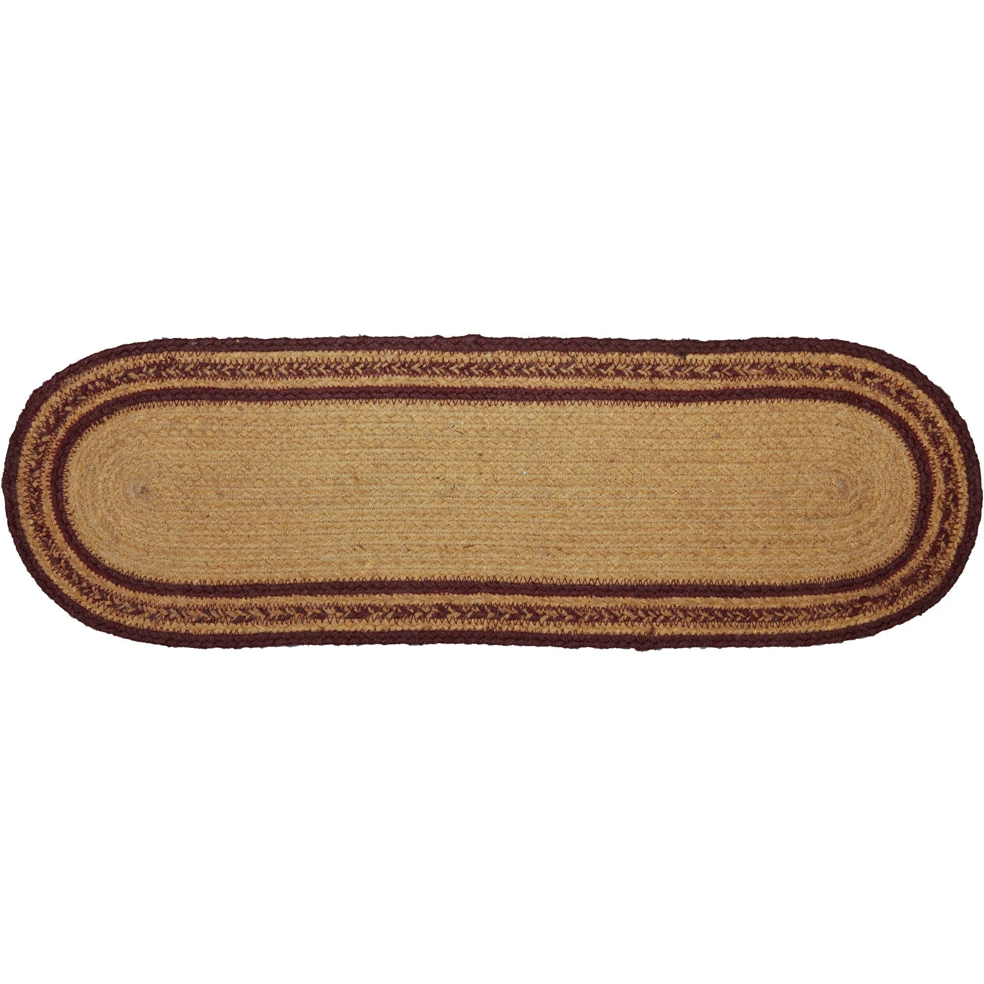 Navy Star Stair Tread Rug - Oval - Image 3