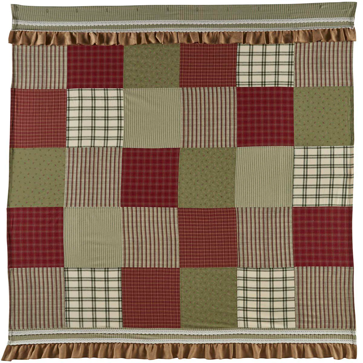 Sage Winds Shower Curtain - Image 3