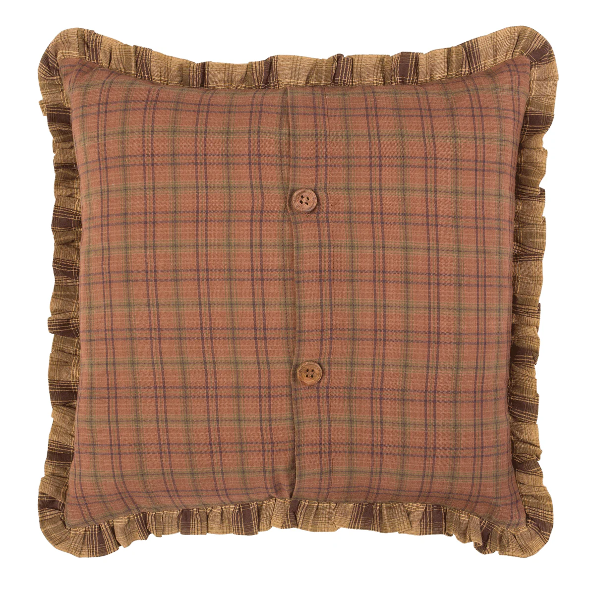 Preston Fabric Ruffled Pillow - Image 3