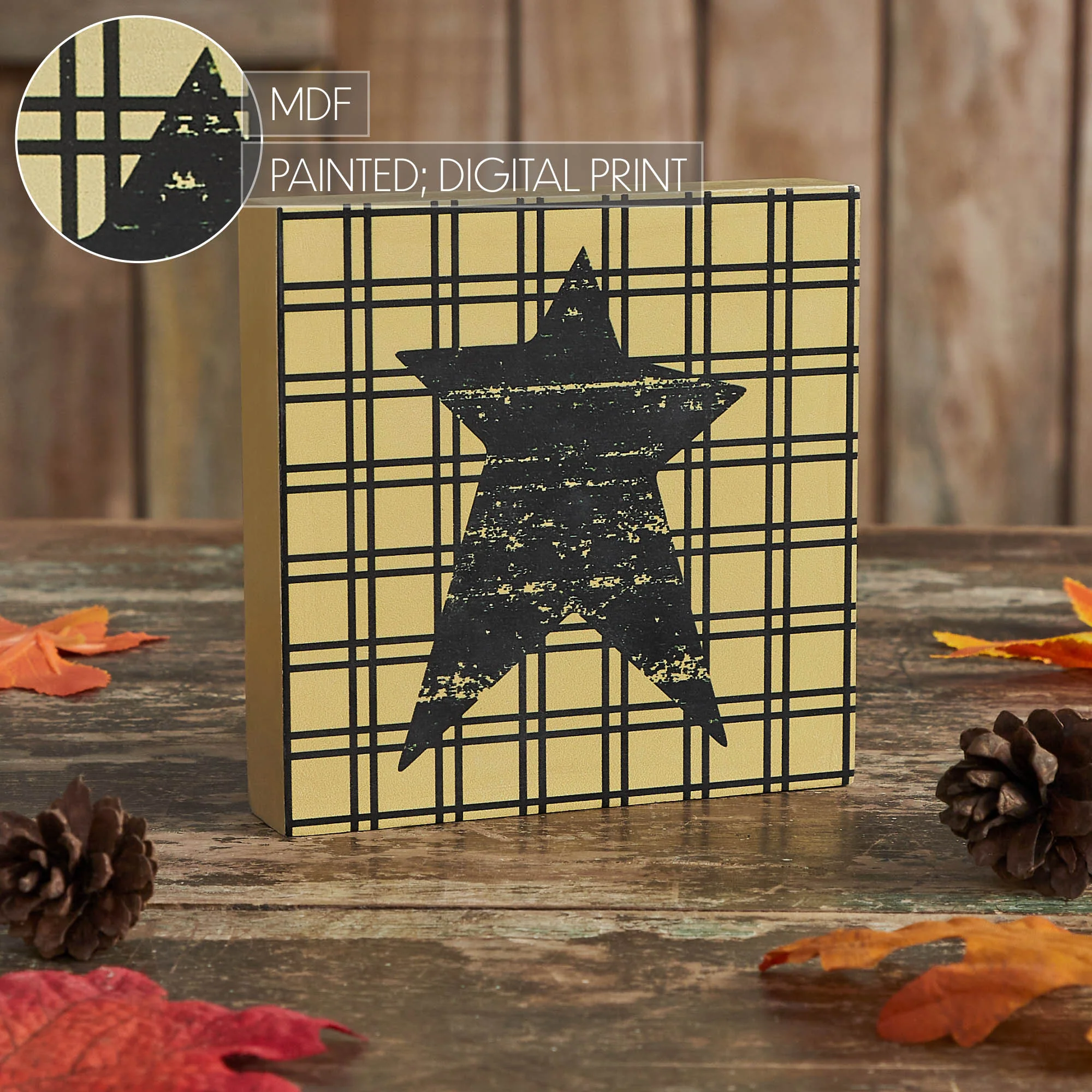 Prim Black Star Sign - Image 6