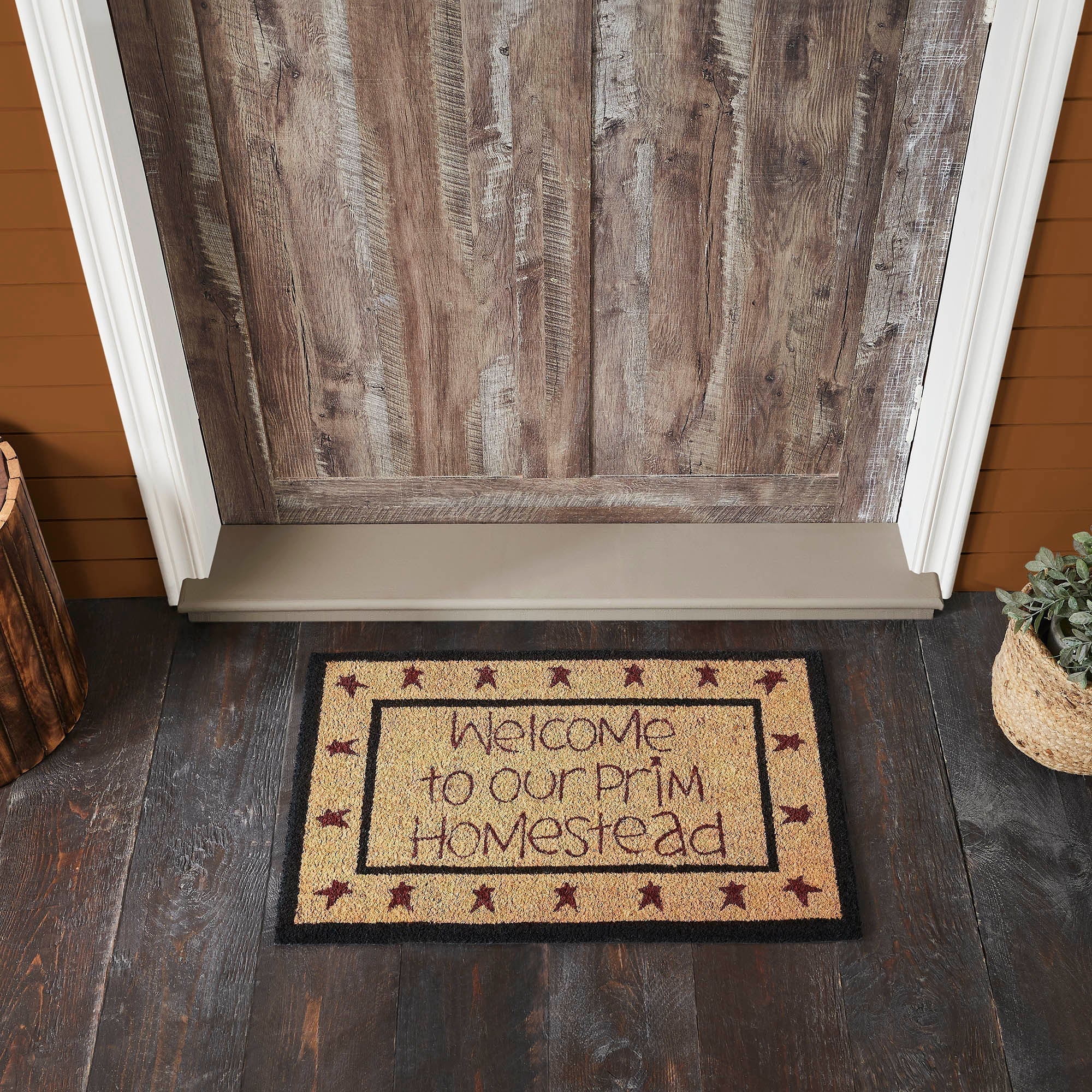 Prim Homestead Door Mat