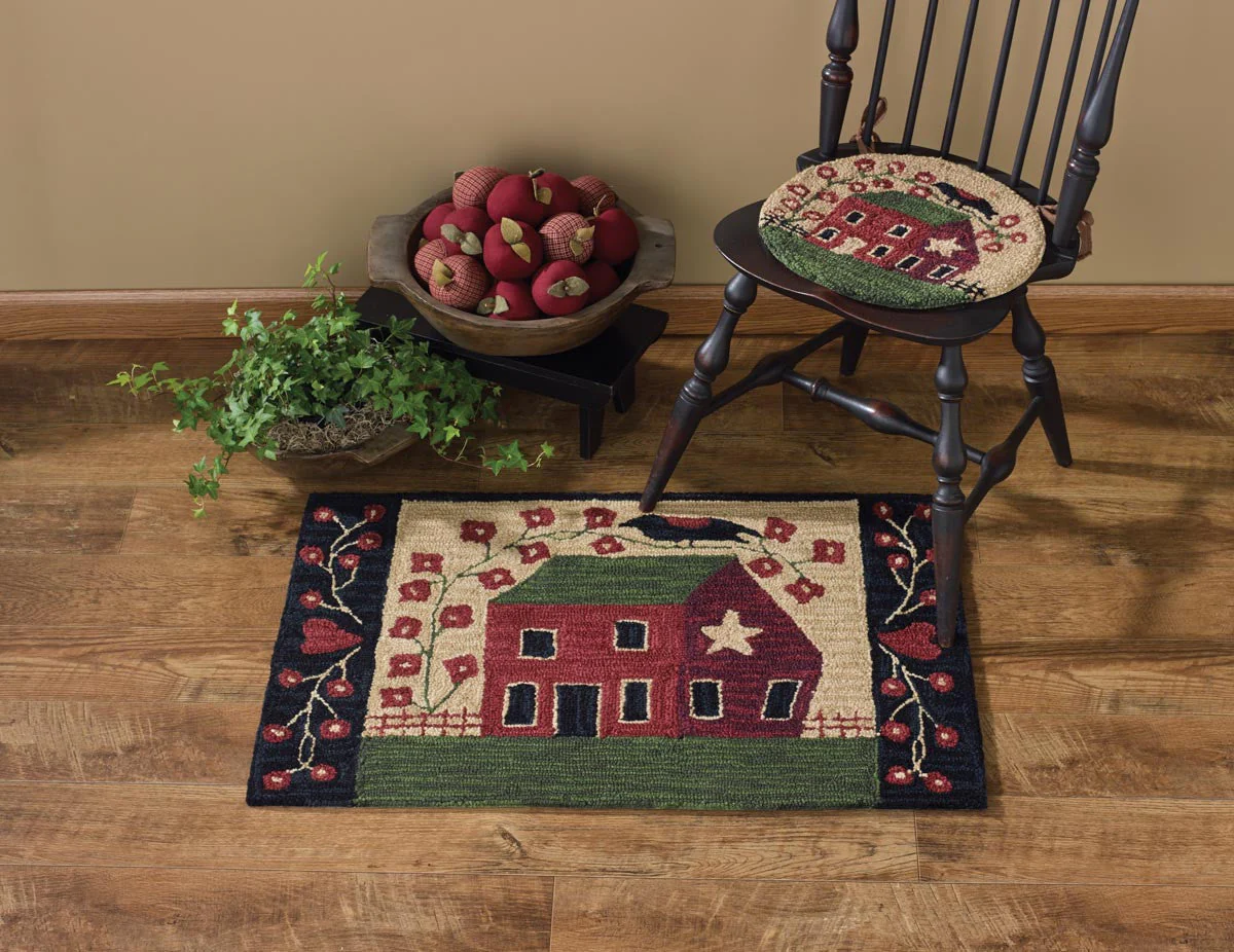 Scarlett Manor Hooked Chair Pad - Image 3