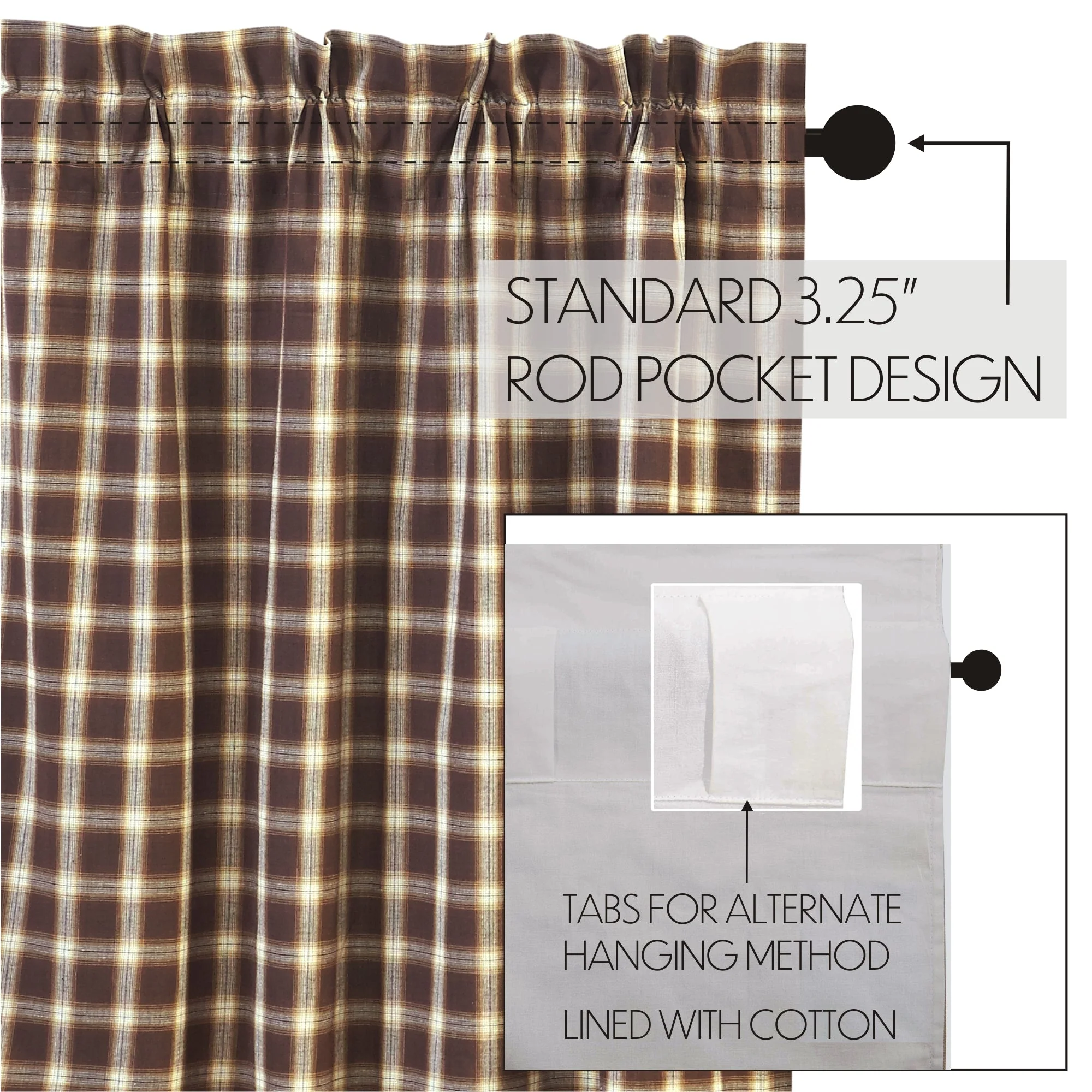 Rockford Swag Curtains - Image 6