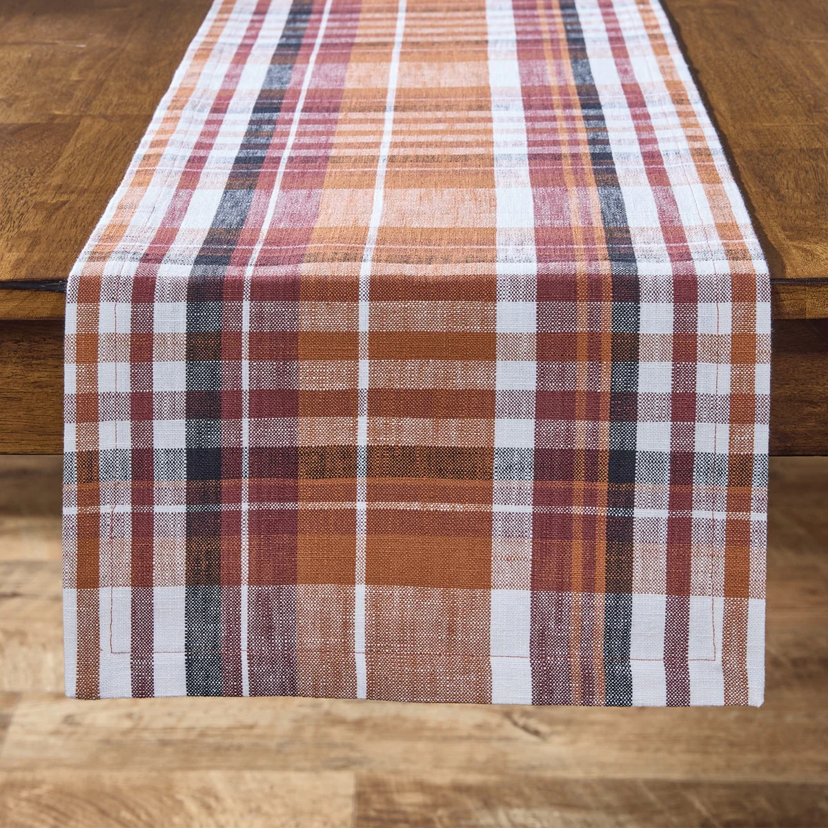 Russell Plaid Table Runner