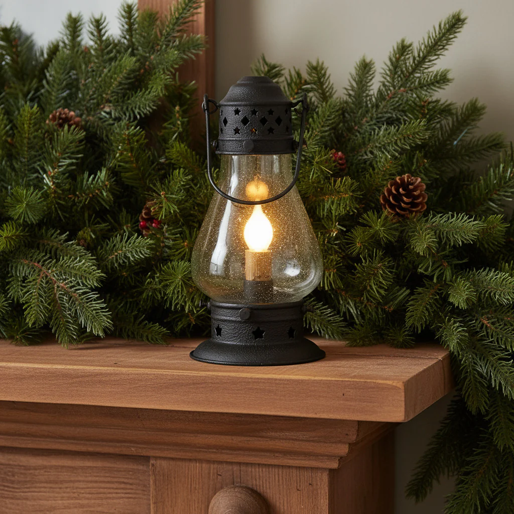 Rustic Onion Lamp - Black - Image 3