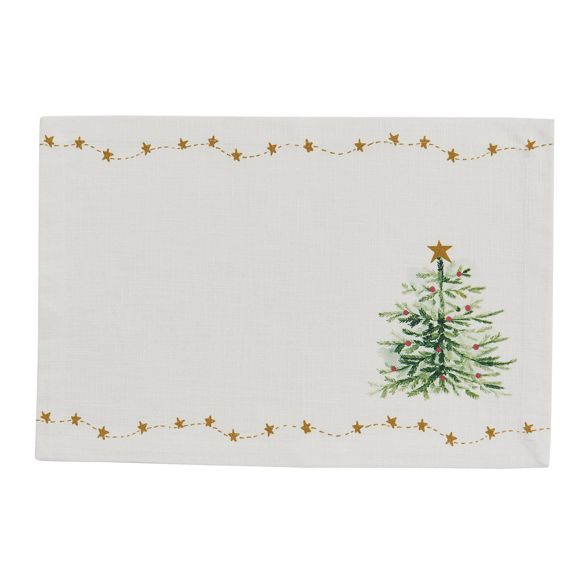 Rustic Trees Christmas Stars Placemats - Image 2