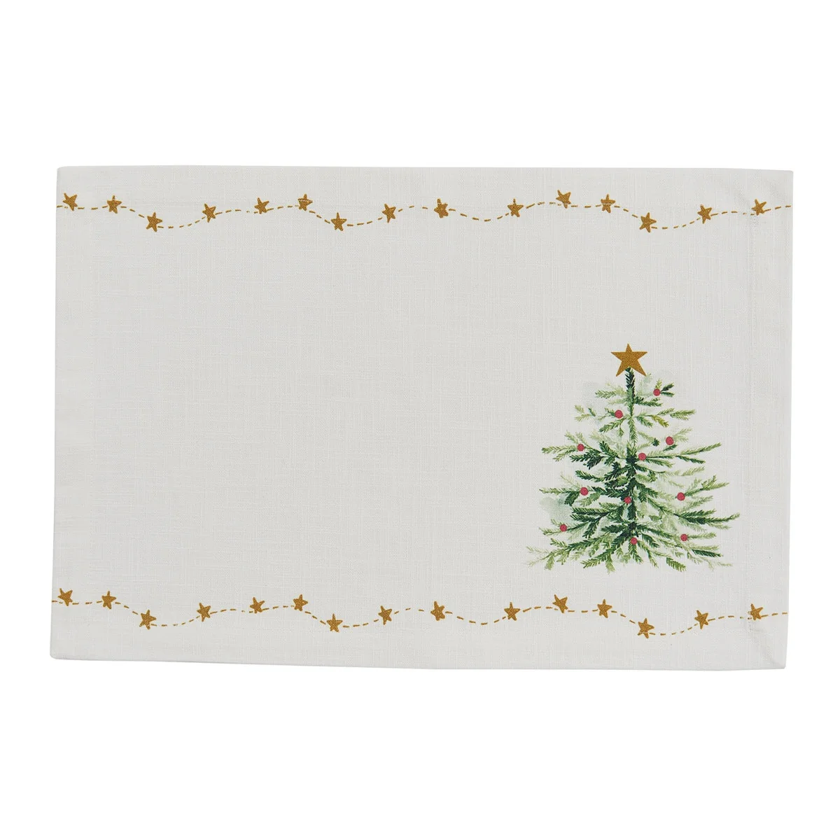 Rustic Trees Christmas Stars Placemats - Image 4