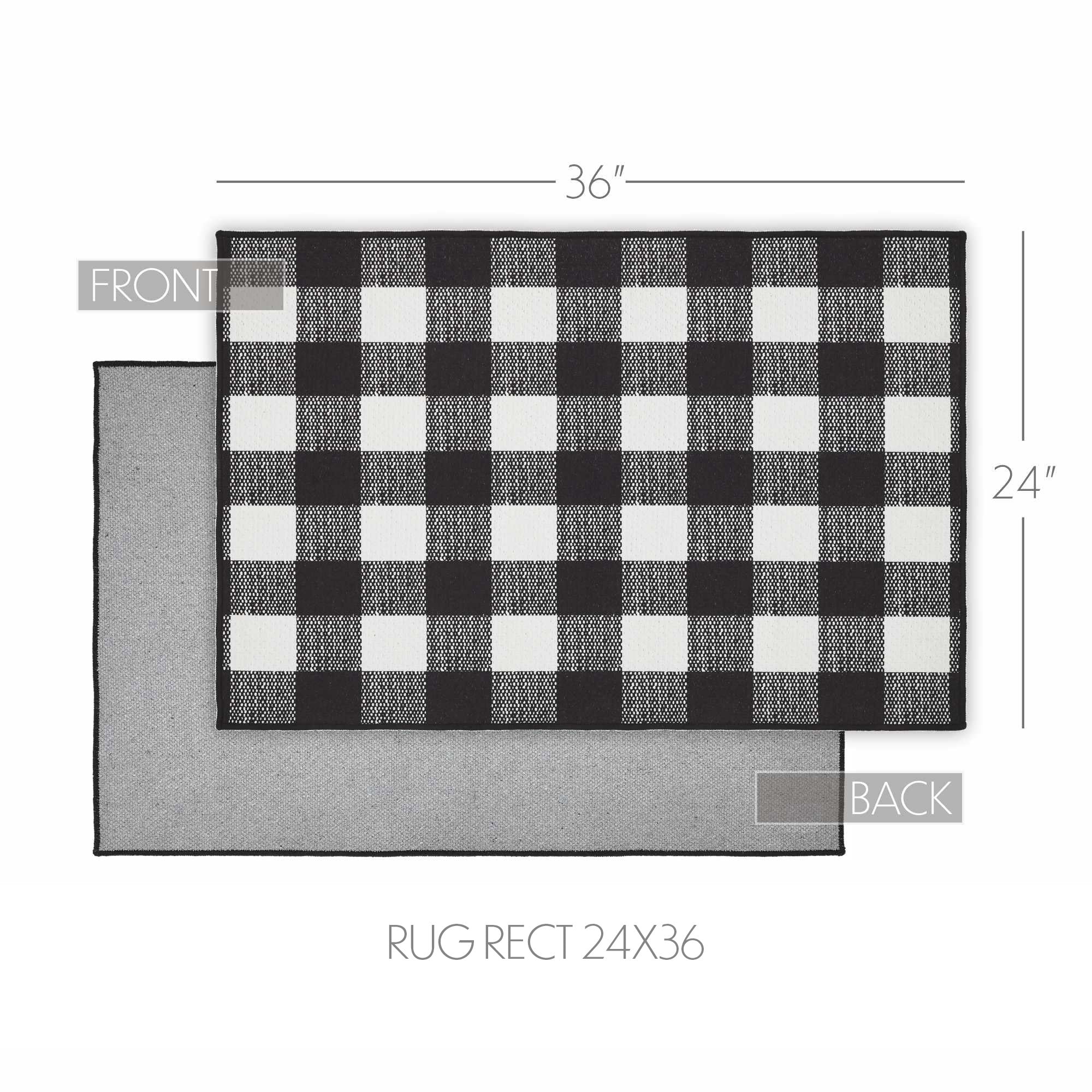 Sable Ann Check Indoor/Outdoor Collection Rugs - Image 10
