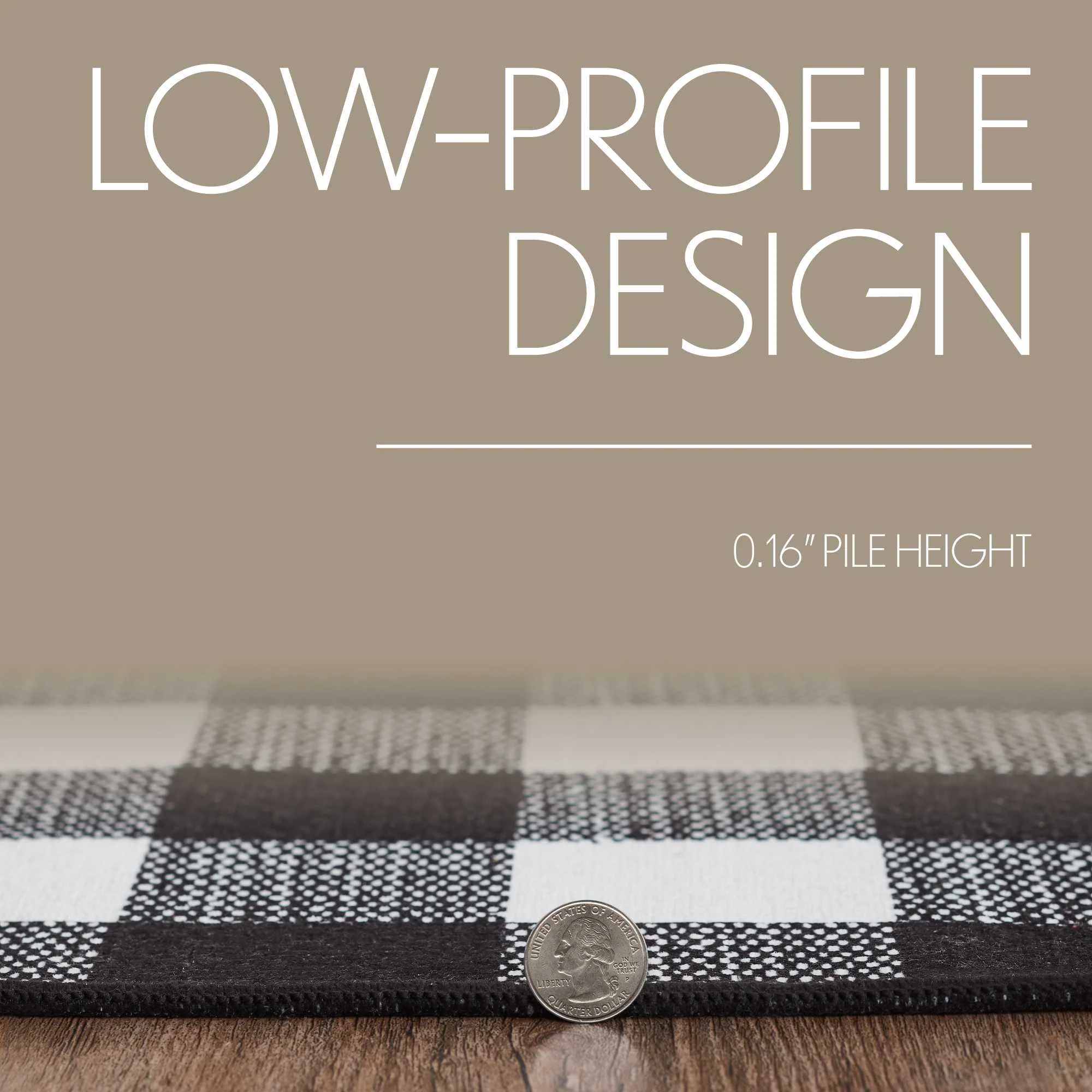 Sable Ann Check Indoor/Outdoor Collection Rugs - Image 12