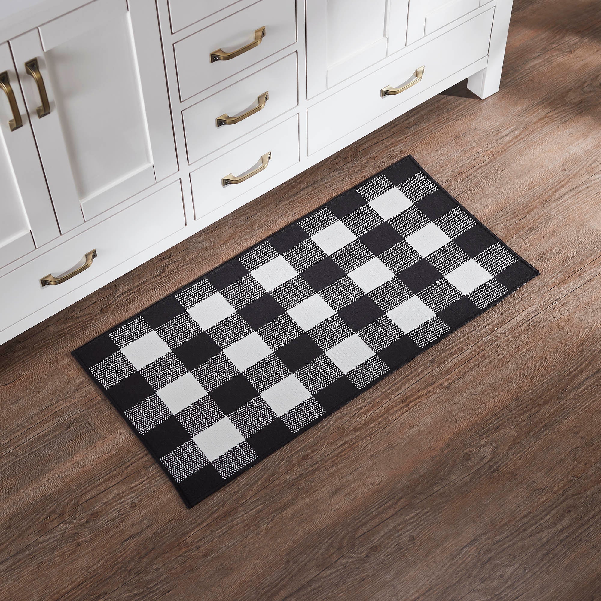 Sable Ann Check Indoor/Outdoor Collection Rugs - Image 2