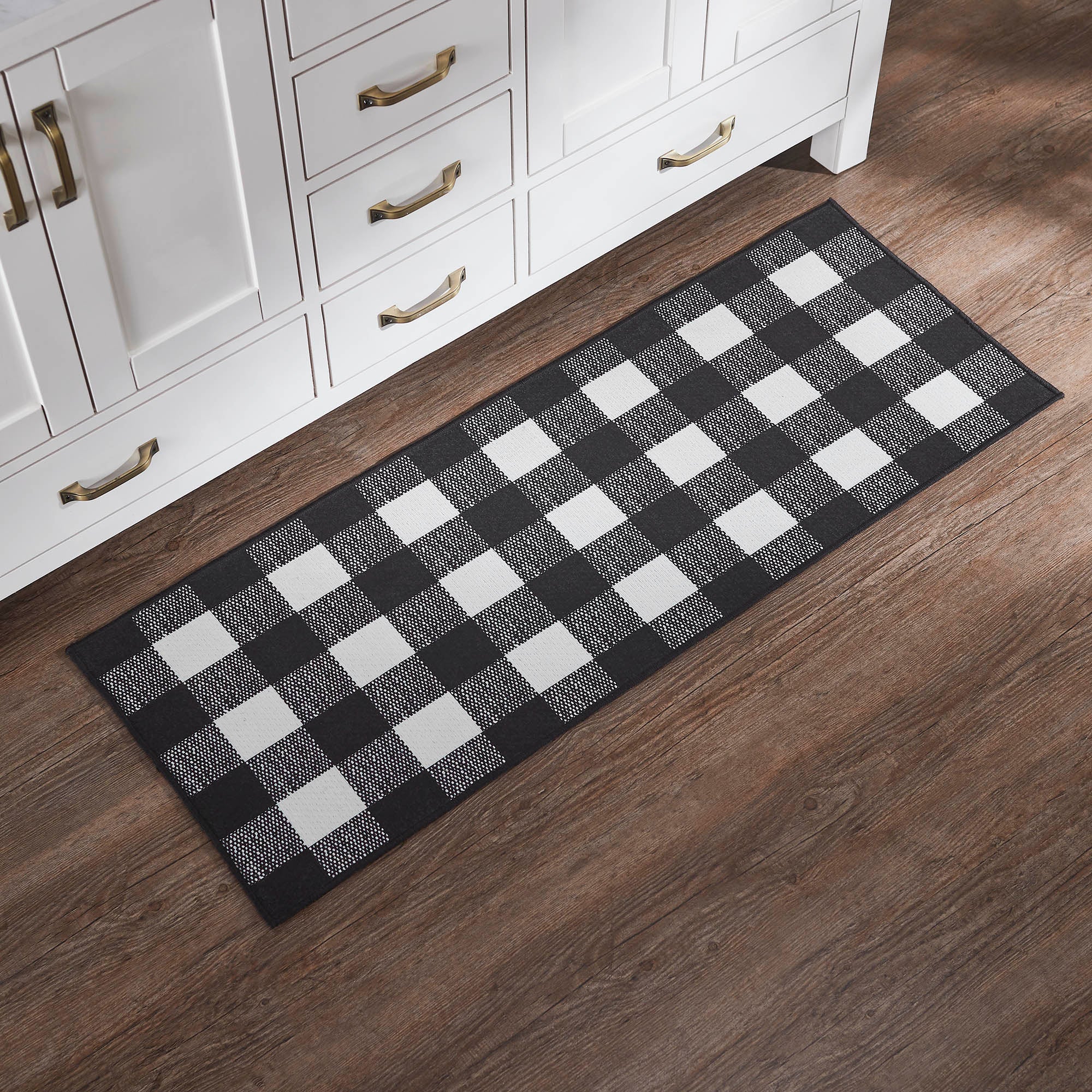 Sable Ann Check Indoor/Outdoor Collection Rugs - Image 3