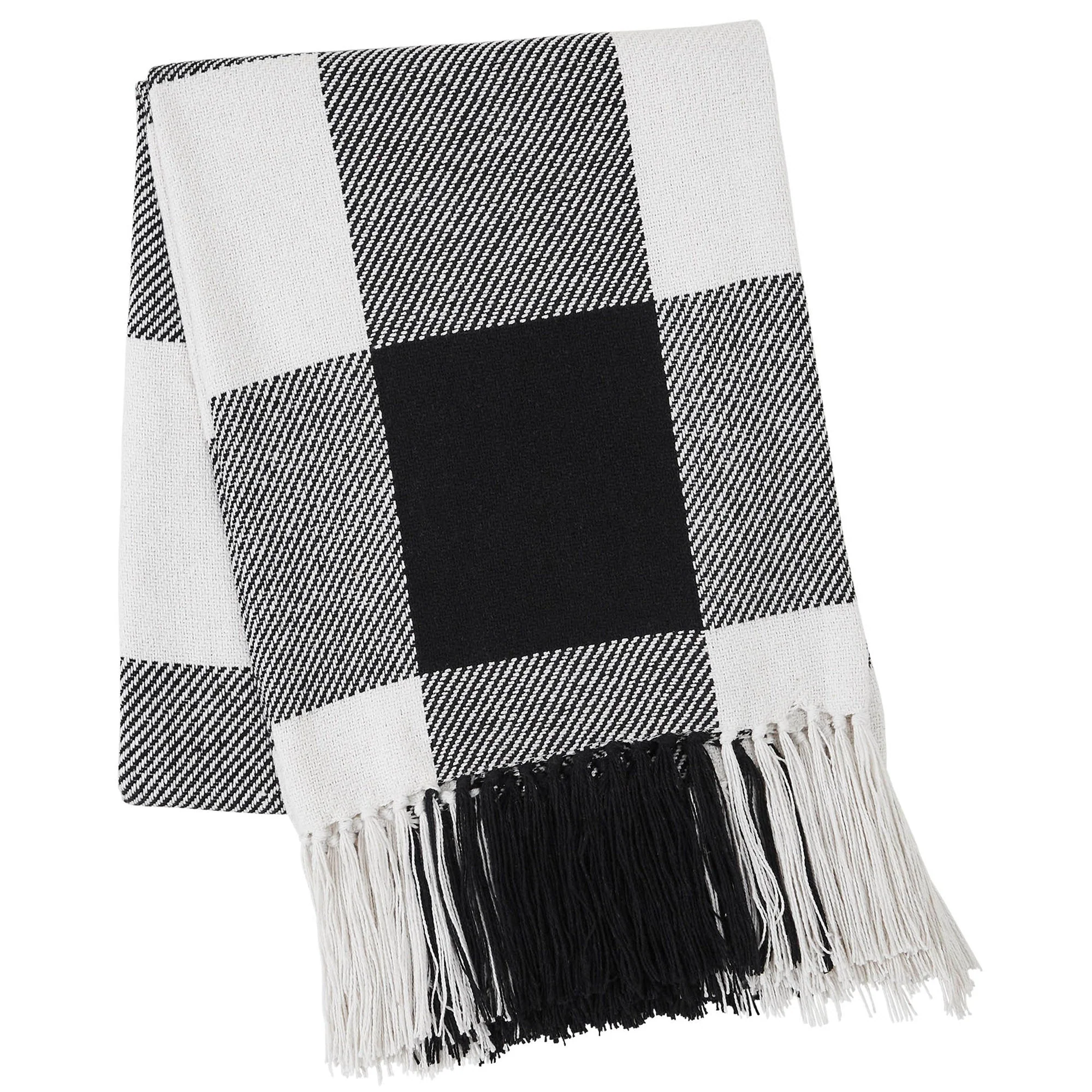 Sable Ann Check Woven Throw - Image 5
