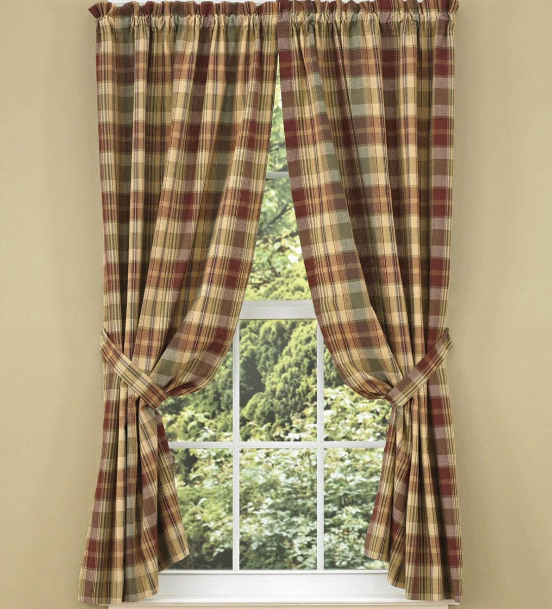 Saffire Short Panel Curtains