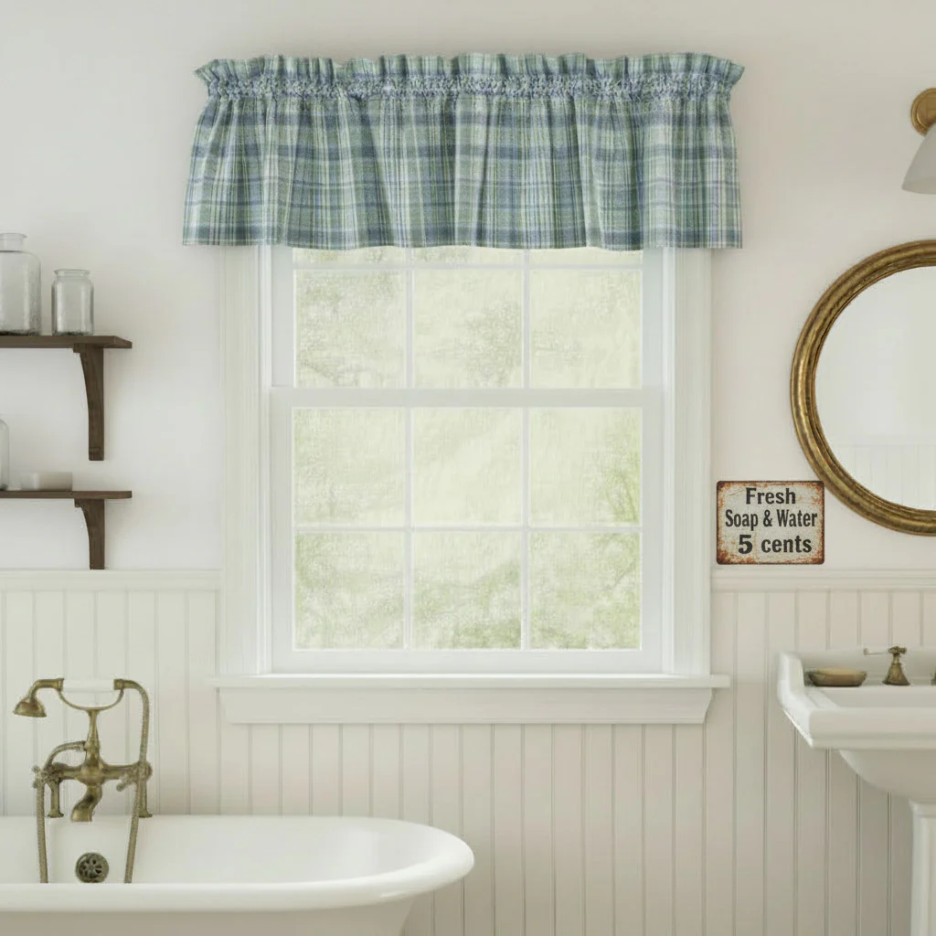 Cornflower Blue Valance - Image 3
