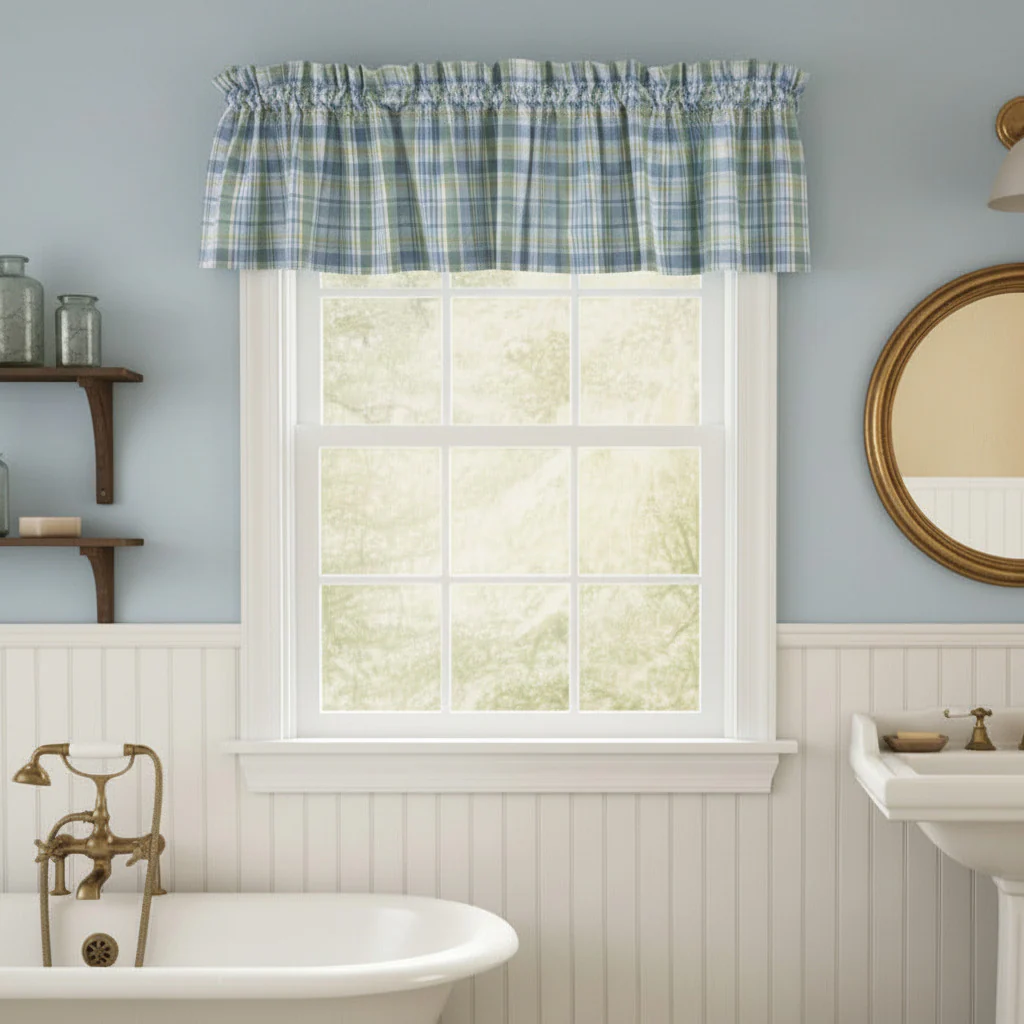 Cornflower Blue Valance - Image 4