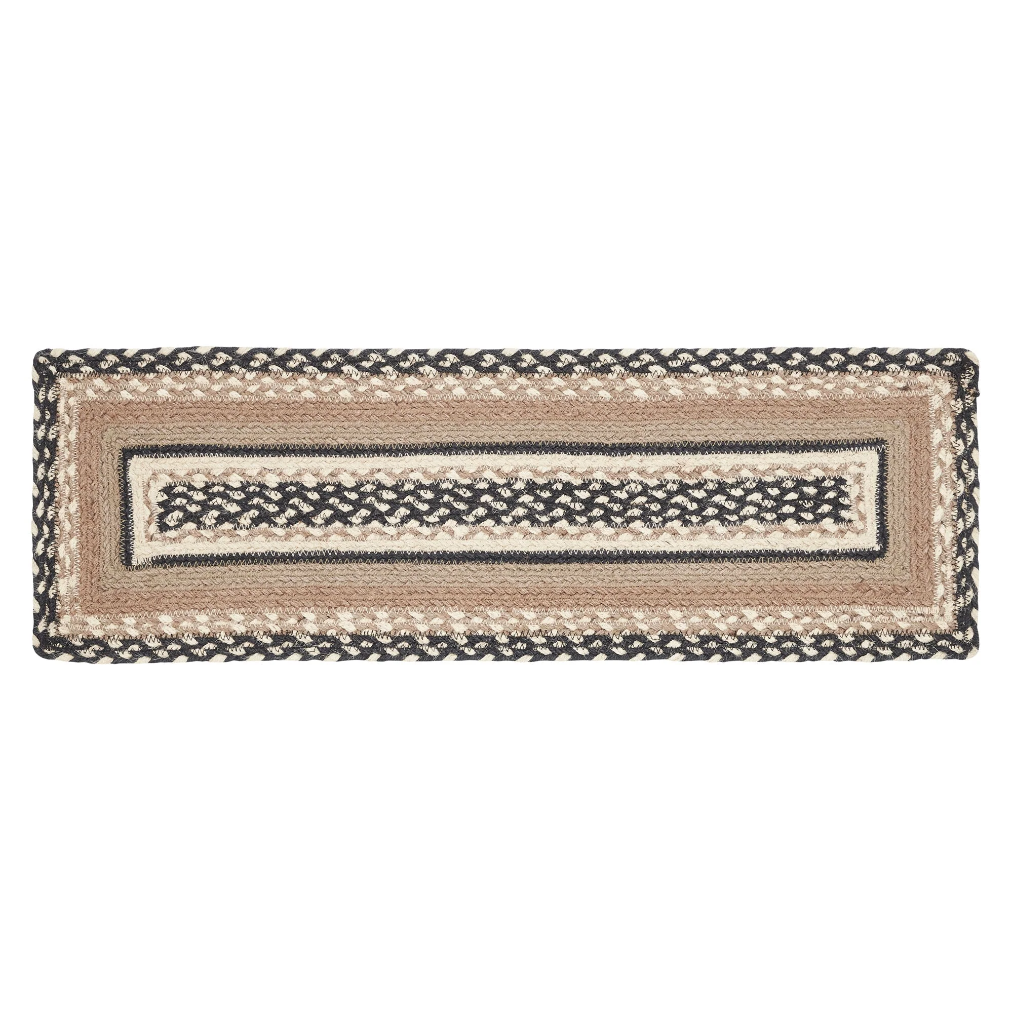 Farmstead Charcoal Collection Braided Rugs - Rectangle - Image 18