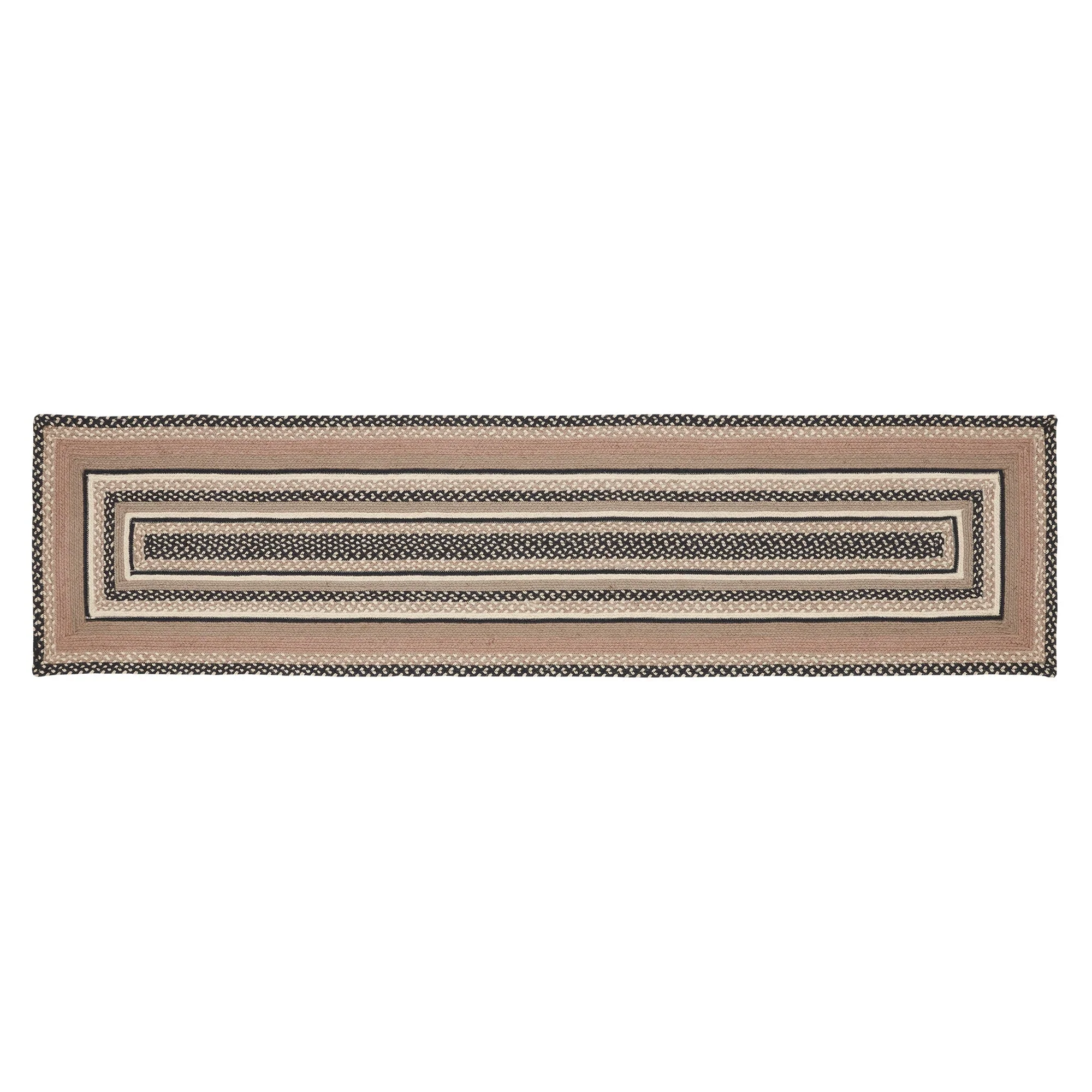 Farmstead Charcoal Collection Braided Rugs - Rectangle - Image 20
