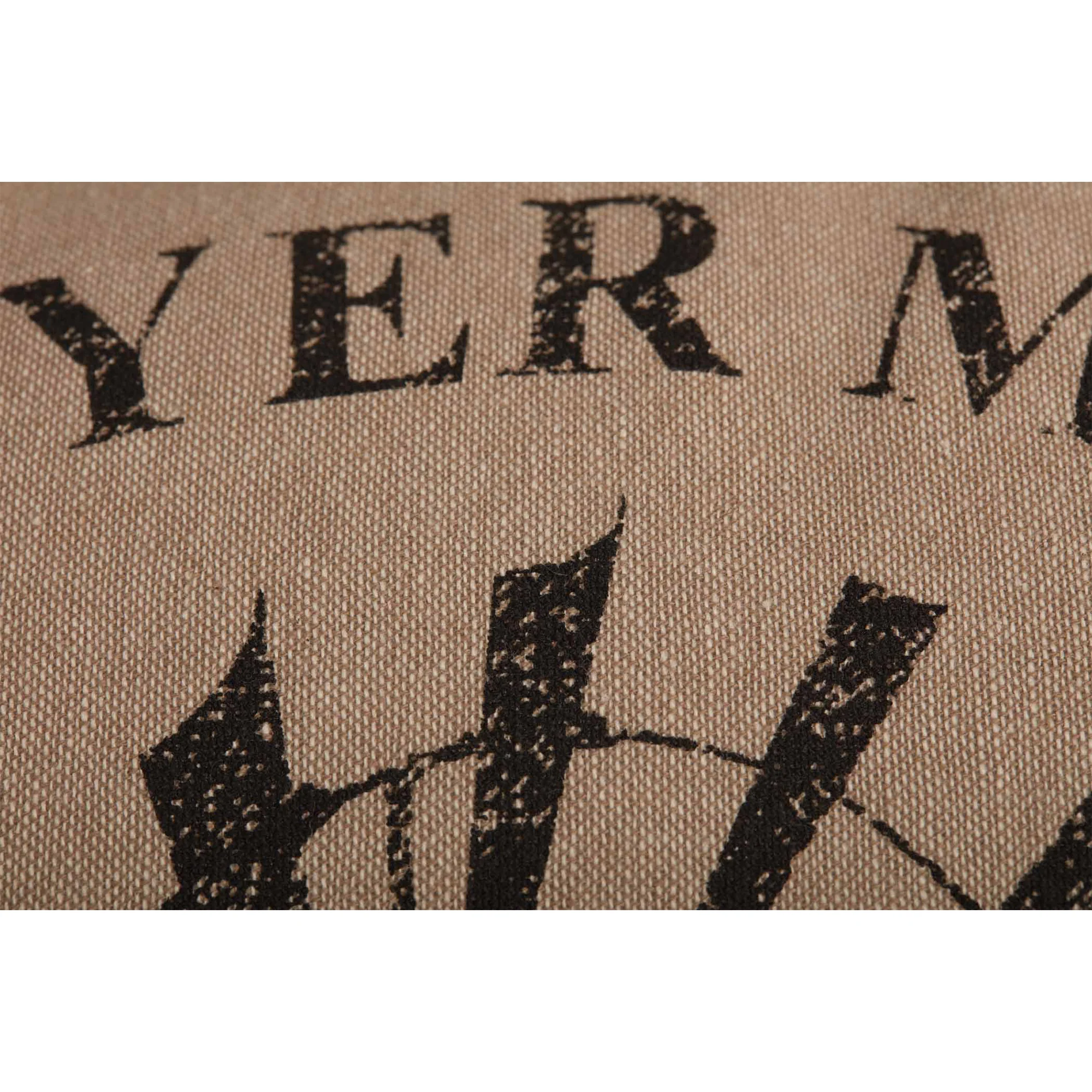 Farmstead Charcoal Windmill Pillow - Image 8