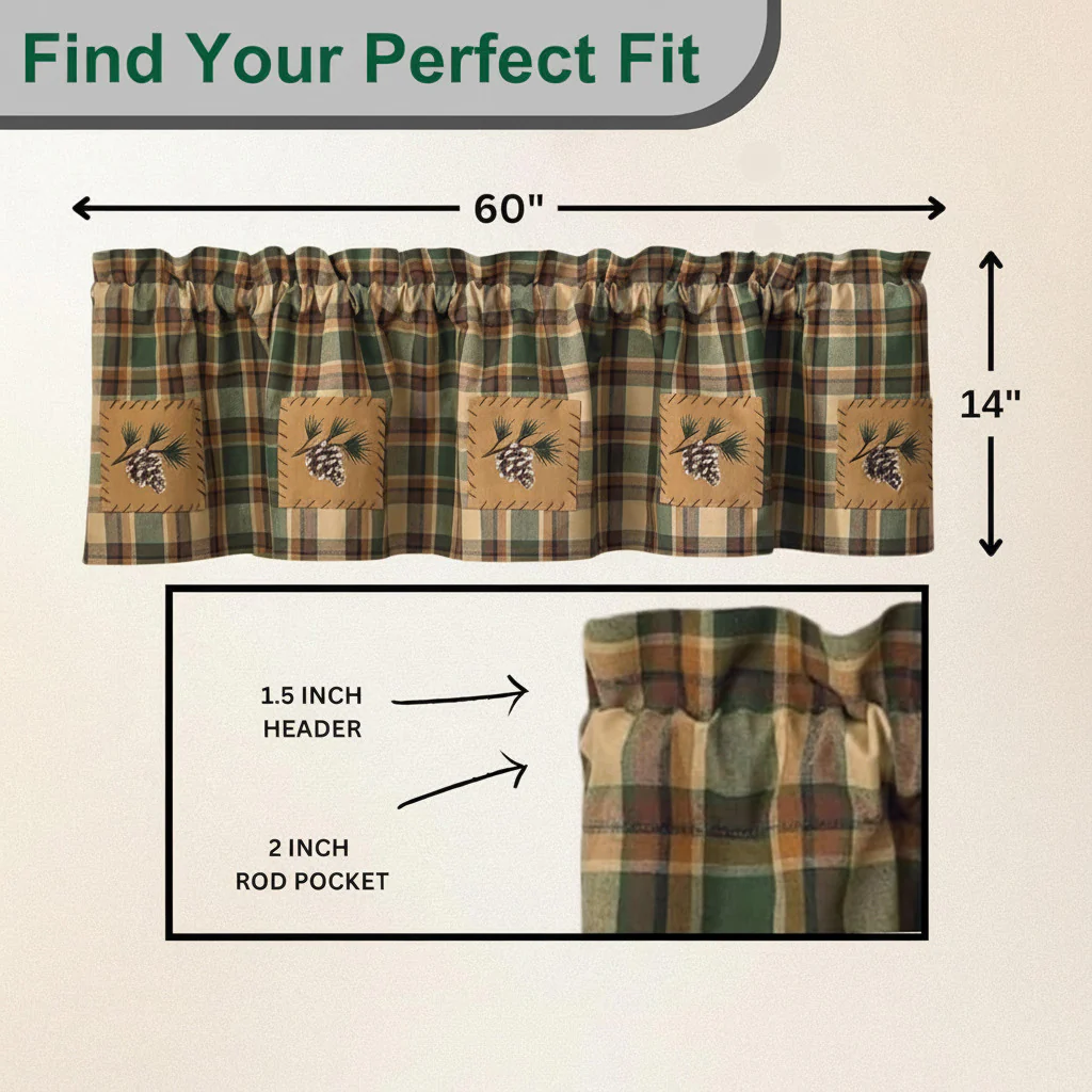Hazelscotch Patch Valance - Image 3