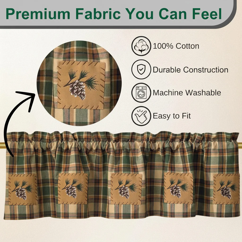Hazelscotch Patch Valance - Image 4