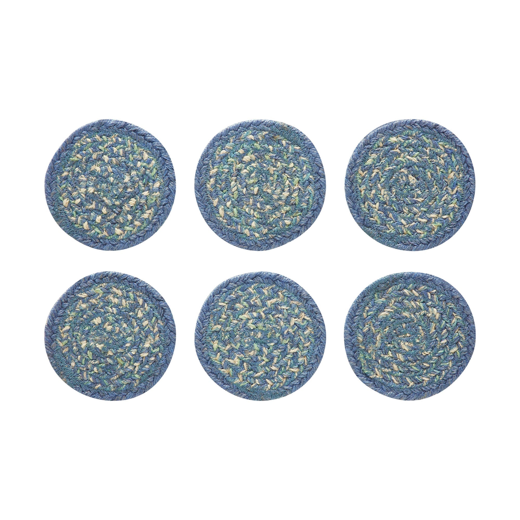 Sea Glass Braided Coasters - Image 3