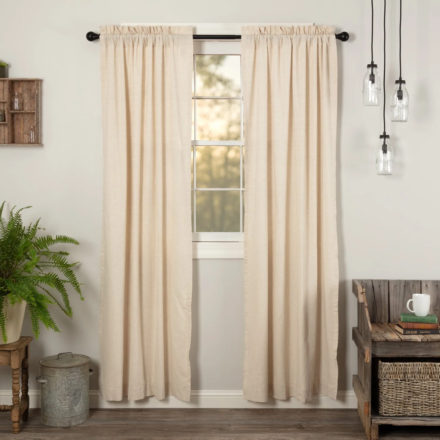 Simmington Natural Panel Curtains