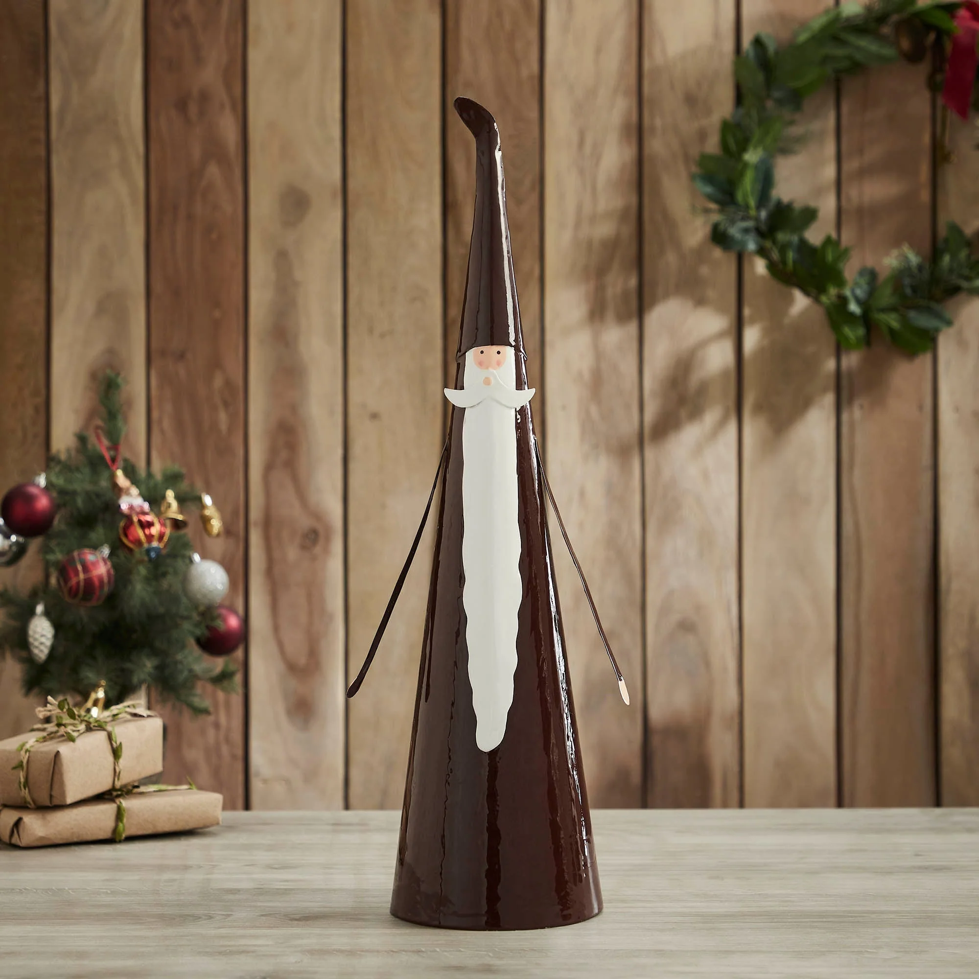 Skinny Santa Metal Figurine - Image 6