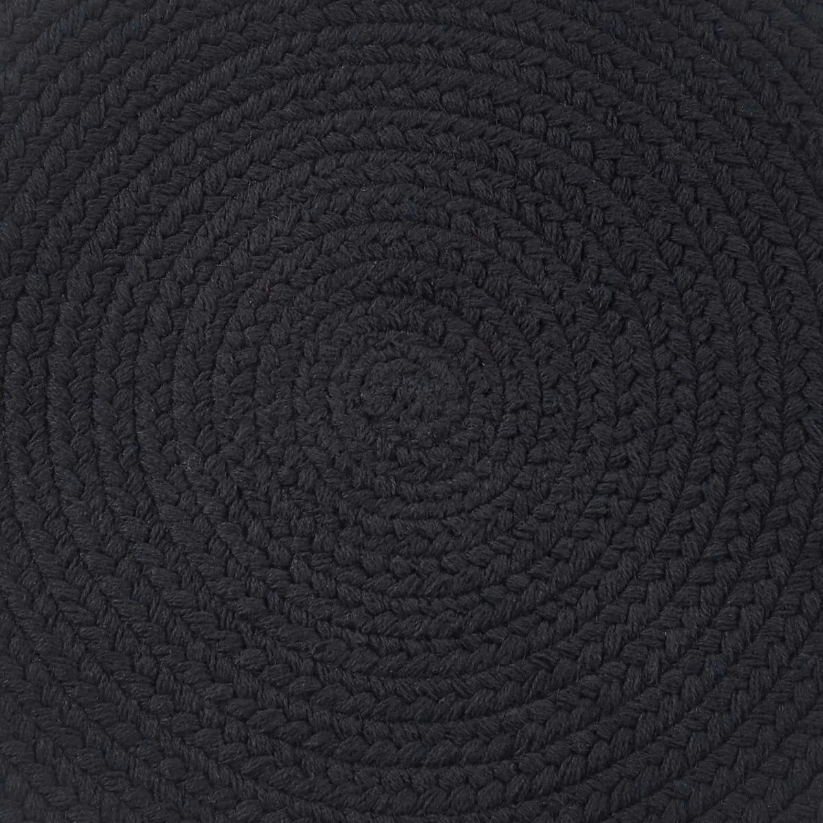 Solid Black Braided Placemats - Image 3