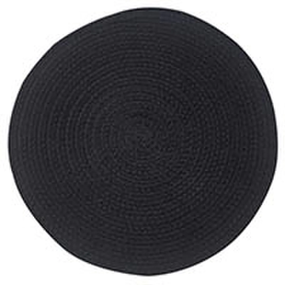 Solid Black Braided Placemats - Image 4
