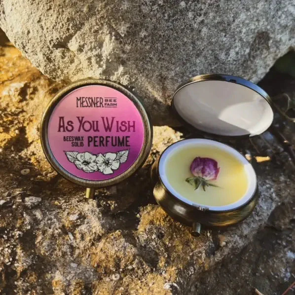 Solid Perfume Handmade with Beeswax - As You Wish