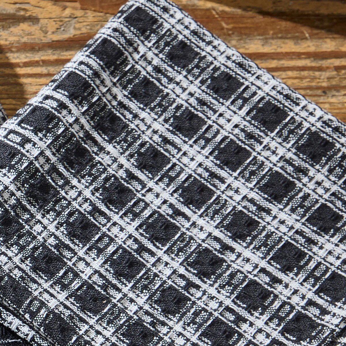Stanton Black Dishcloth Set of 3 - Image 5