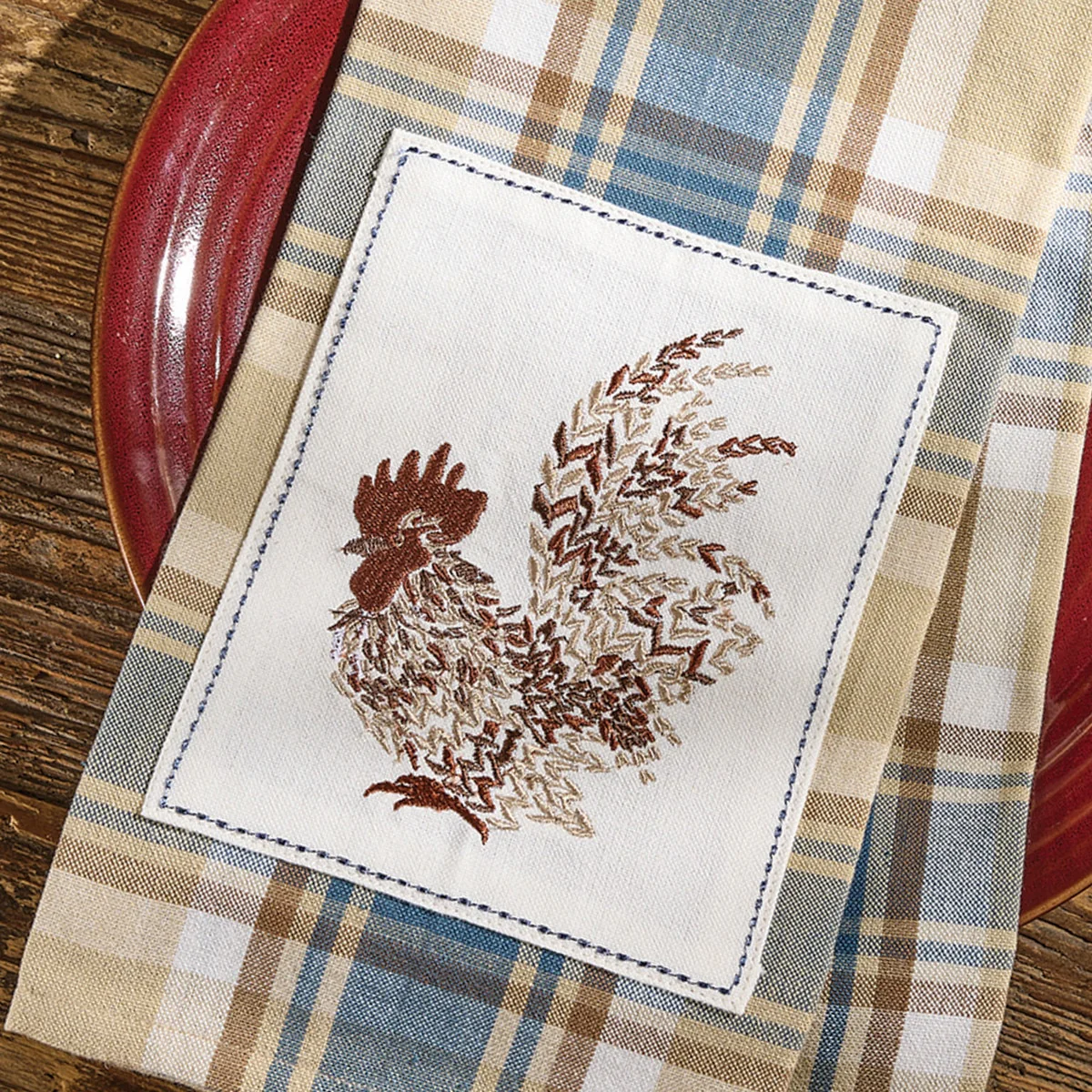 Hollostone Rooster Dishtowel - Image 3
