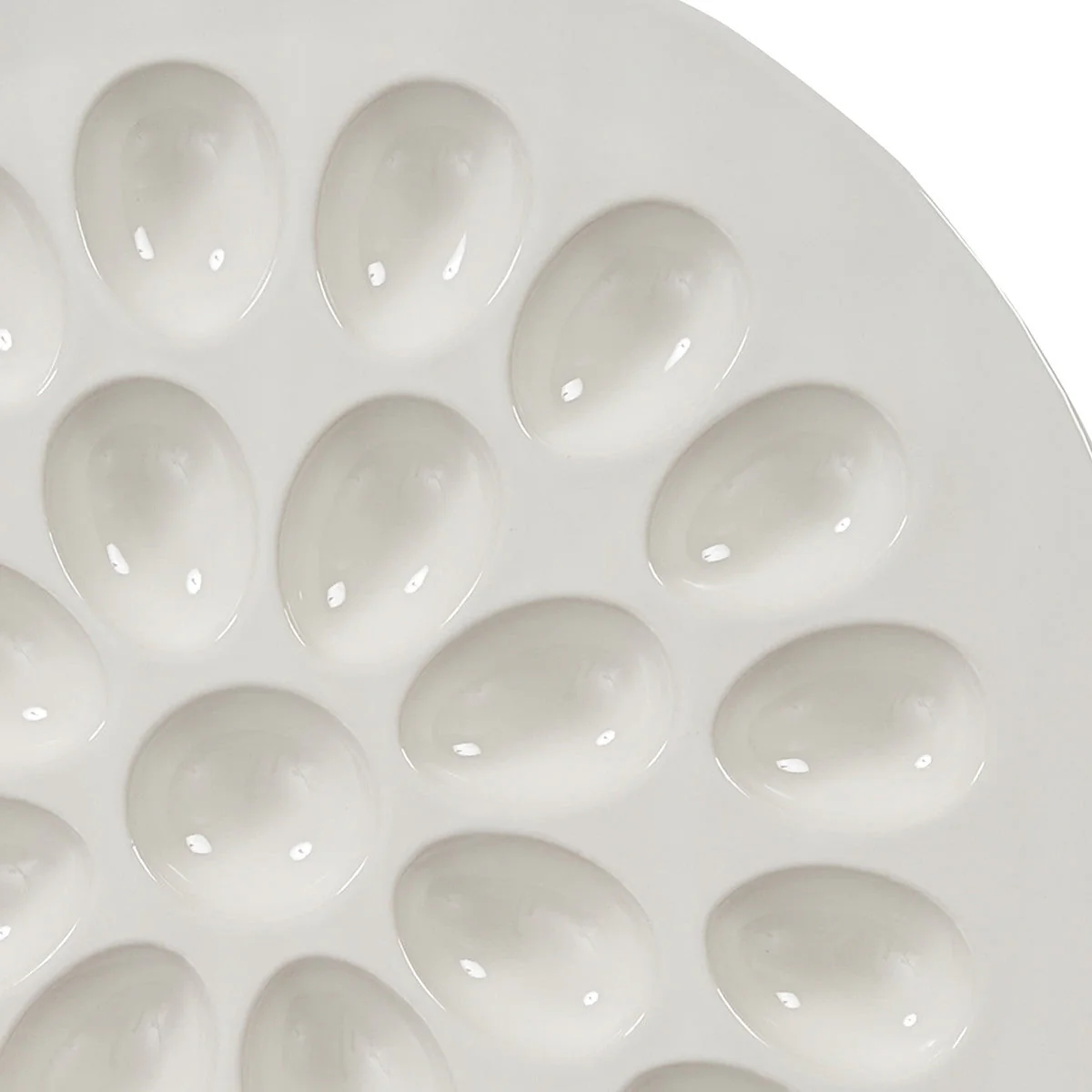 Stoneware Deviled Egg Platter - Image 4