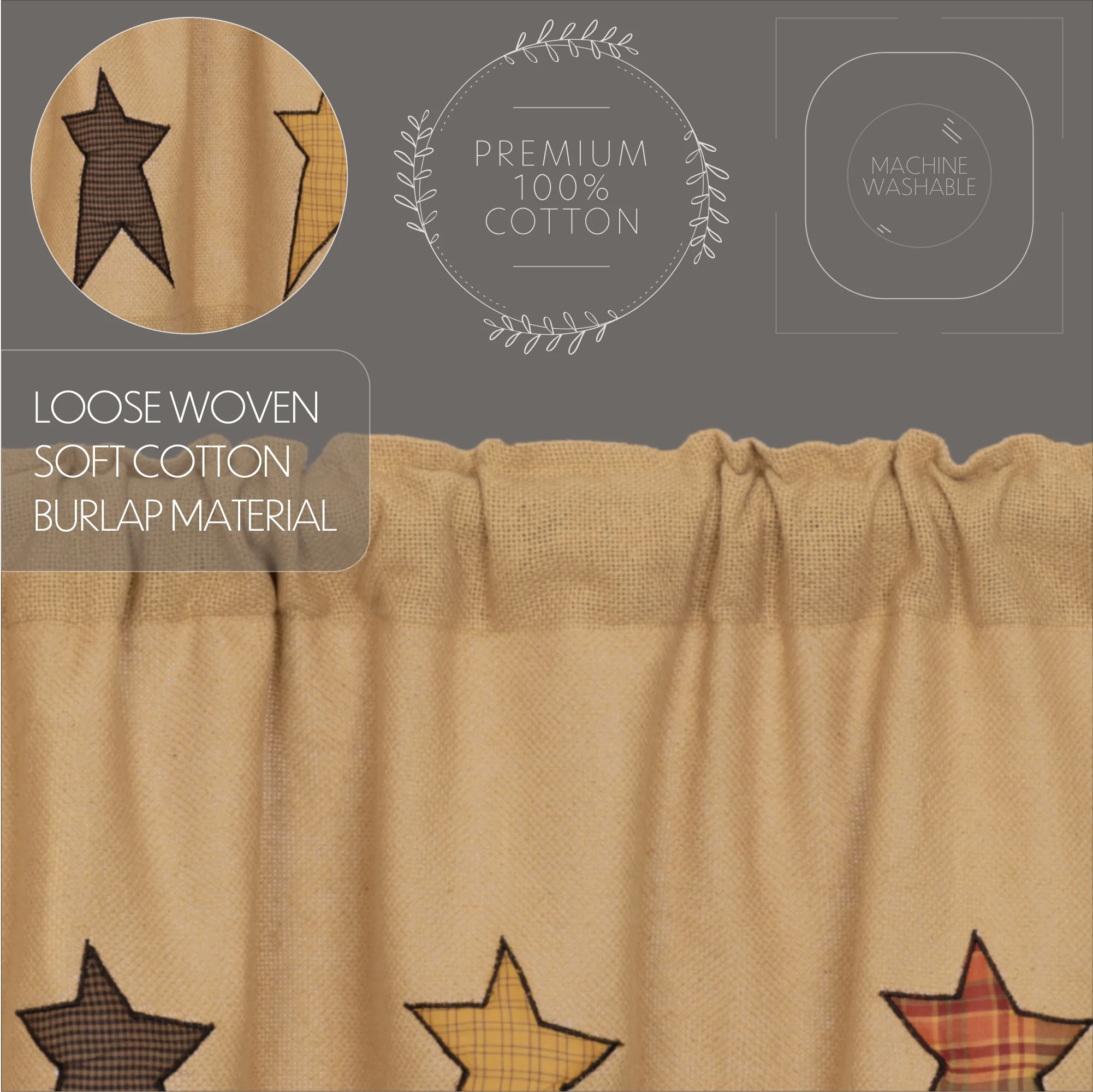 Stratford Burlap Panel Curtains - Image 6