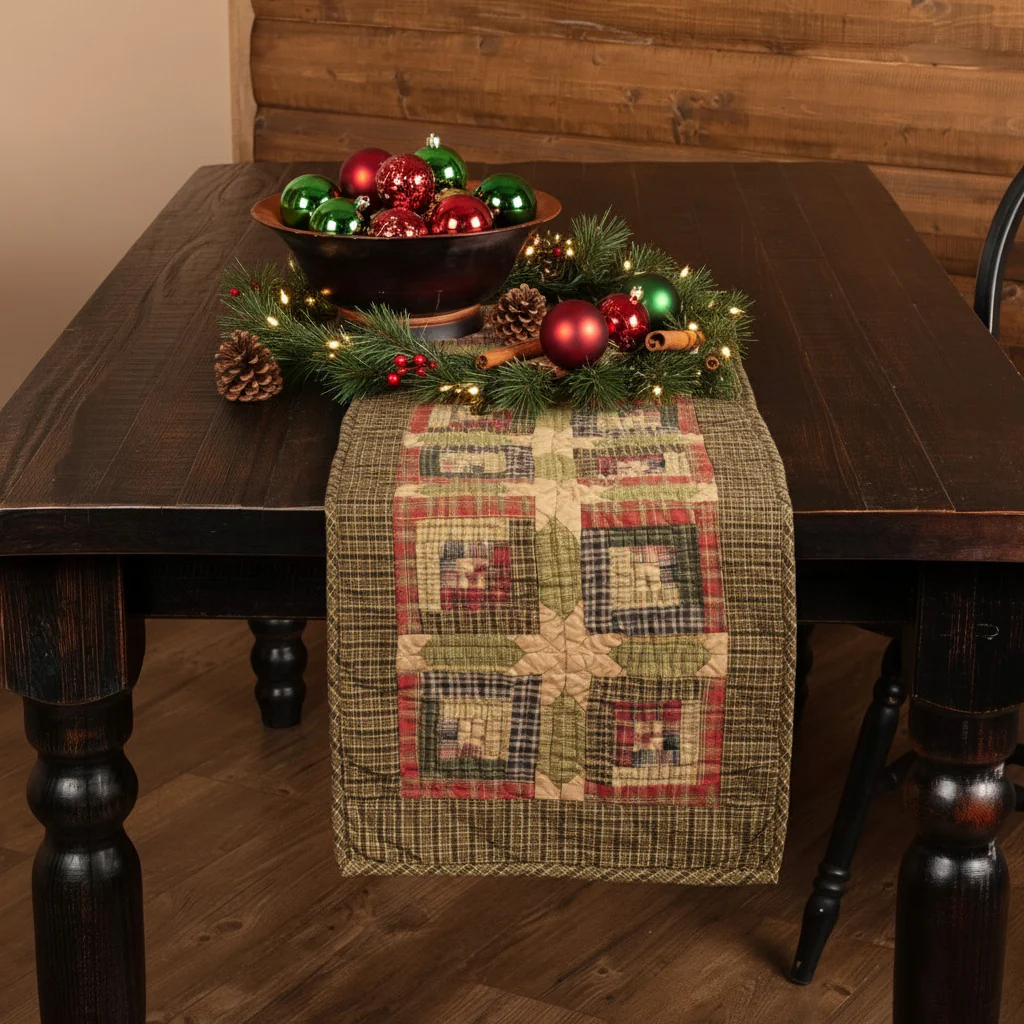Cabin Patchwork Table Runners - Image 3