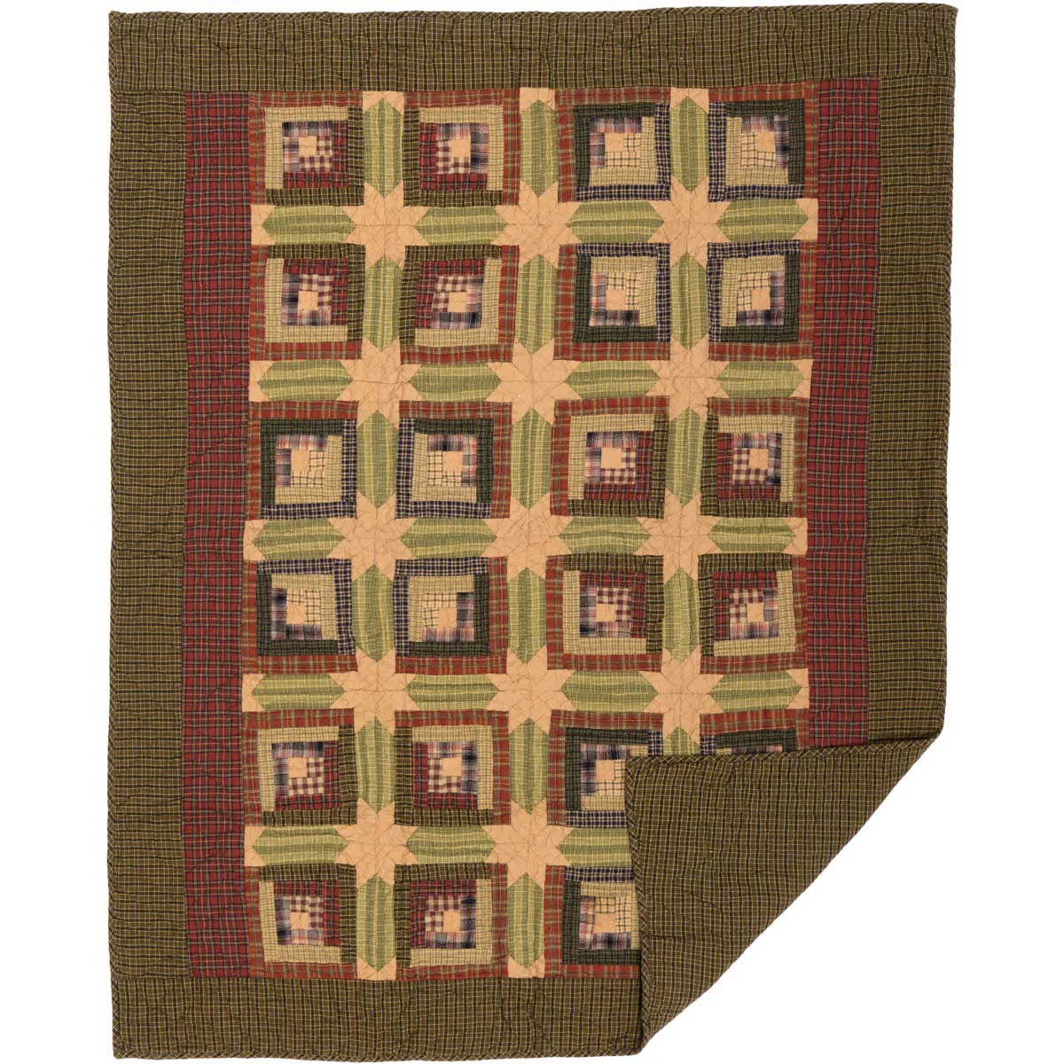 Cabin Patchwork Throw - Image 8