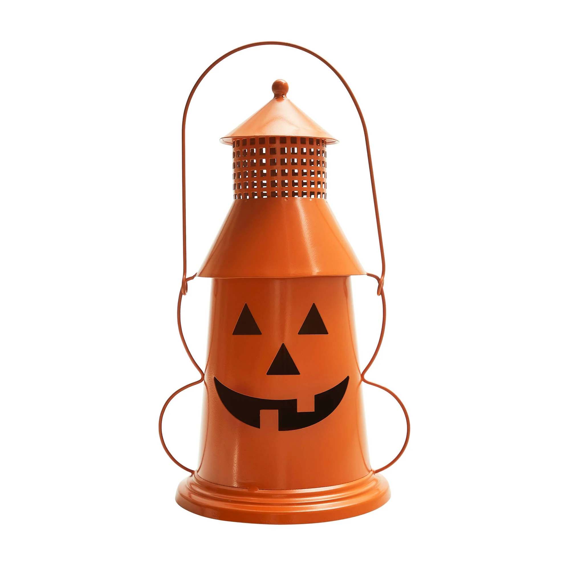 Tealight Holder Halloween Lantern - Orange - Image 2