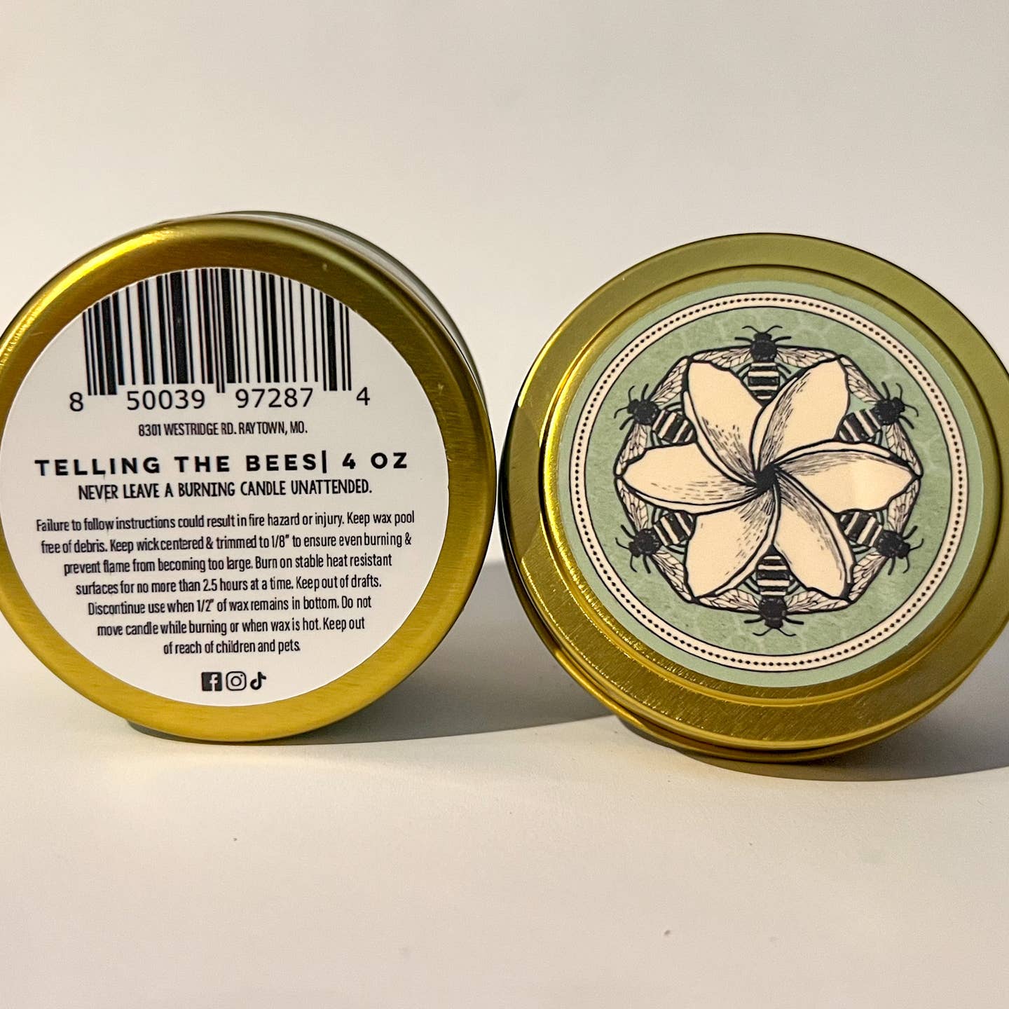 Telling the Bees Candle - Image 3