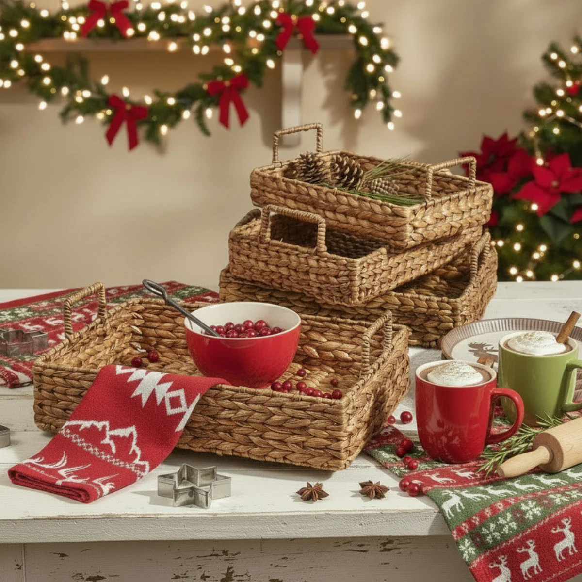 Cinthia Tray Baskets Set of 4 - Image 3