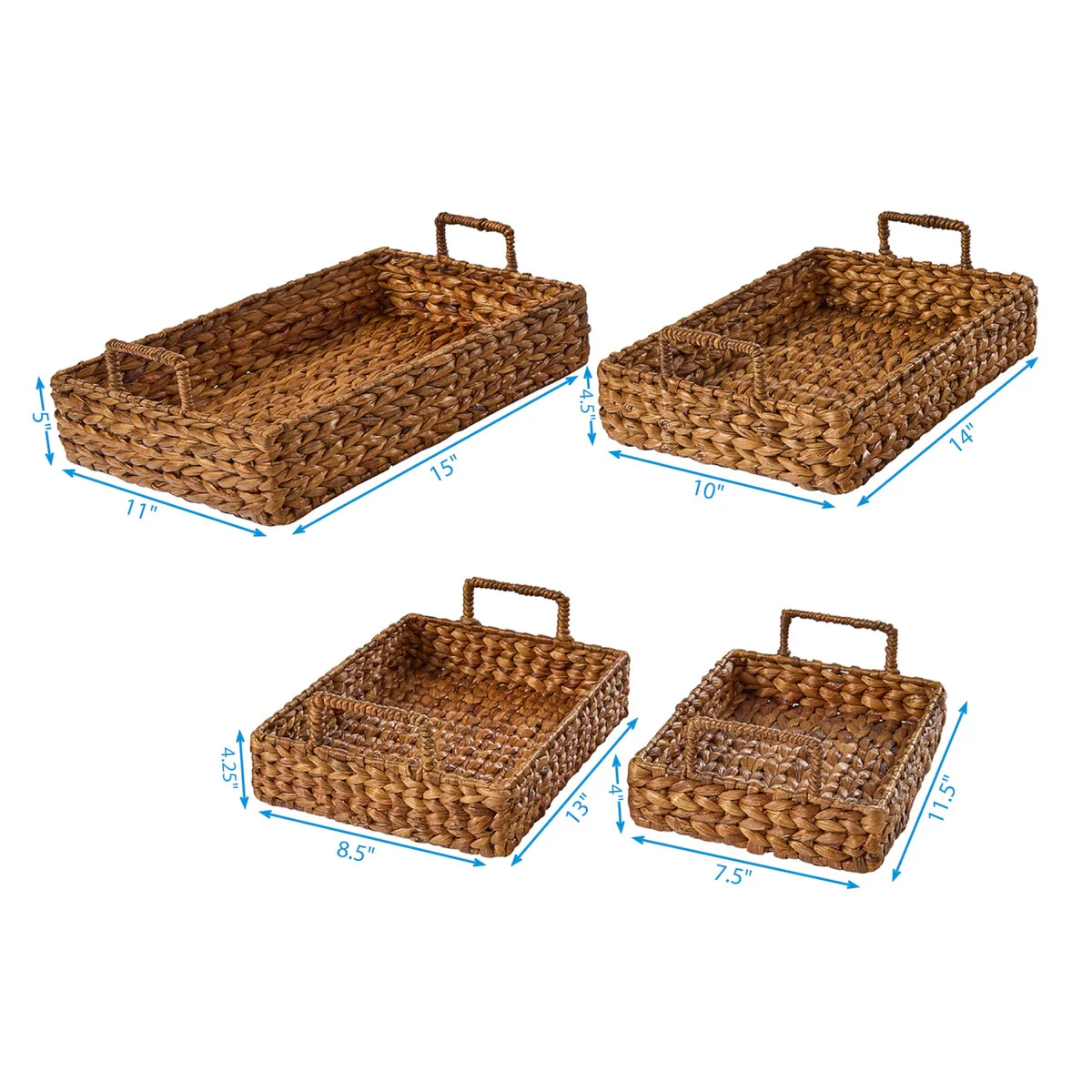Cinthia Tray Baskets Set of 4 - Image 4