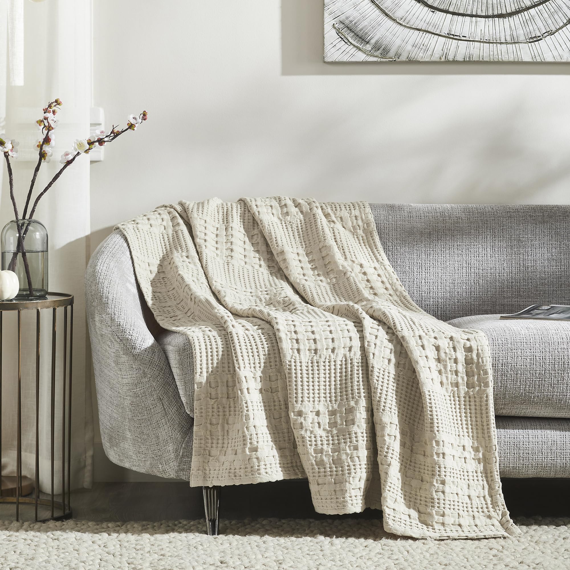 Weaverton Natural Throw - Image 2