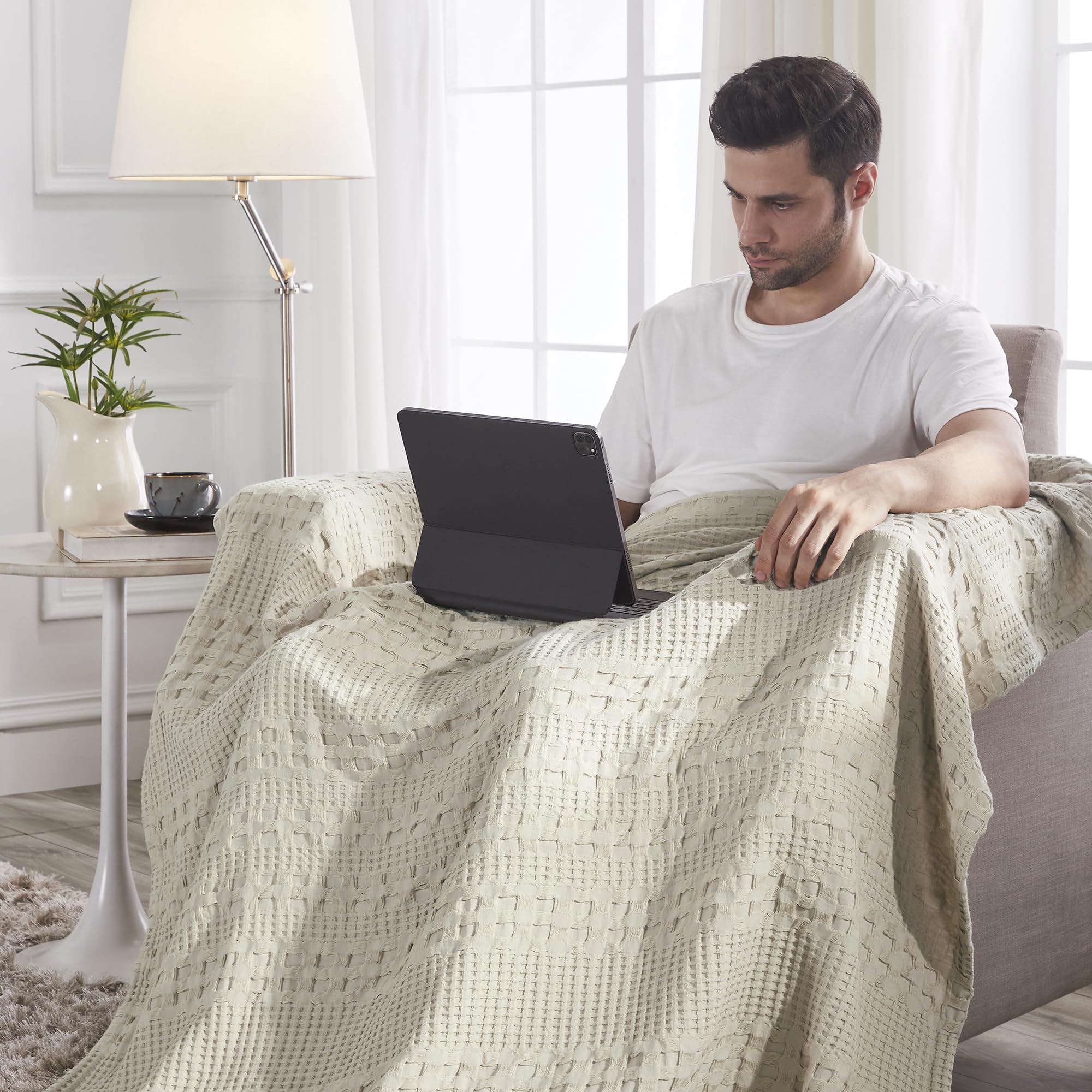 Weaverton Natural Throw - Image 5