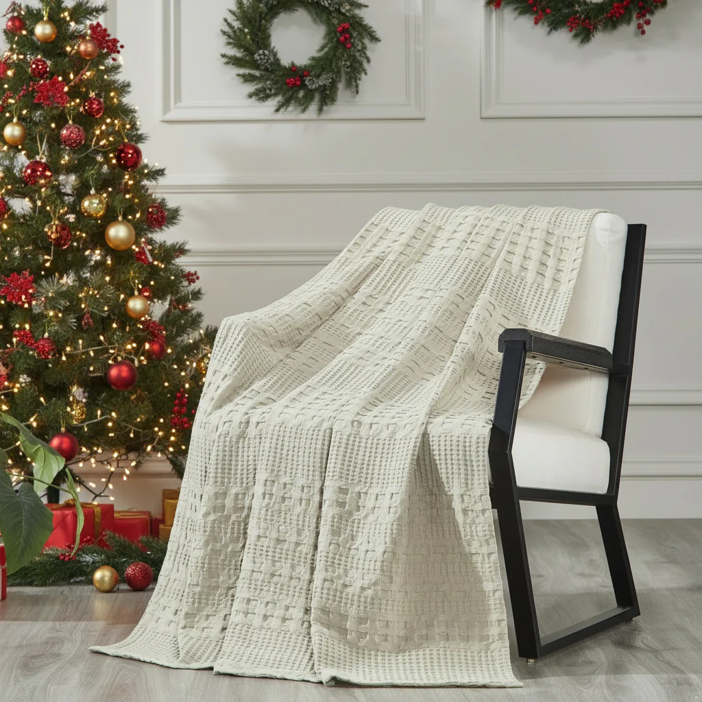 Weaverton Natural Throw - Image 7