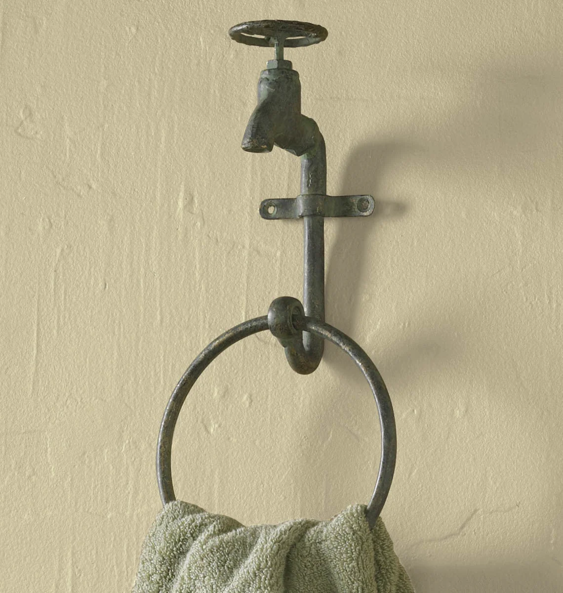 Water Faucet Towel Hook Ring